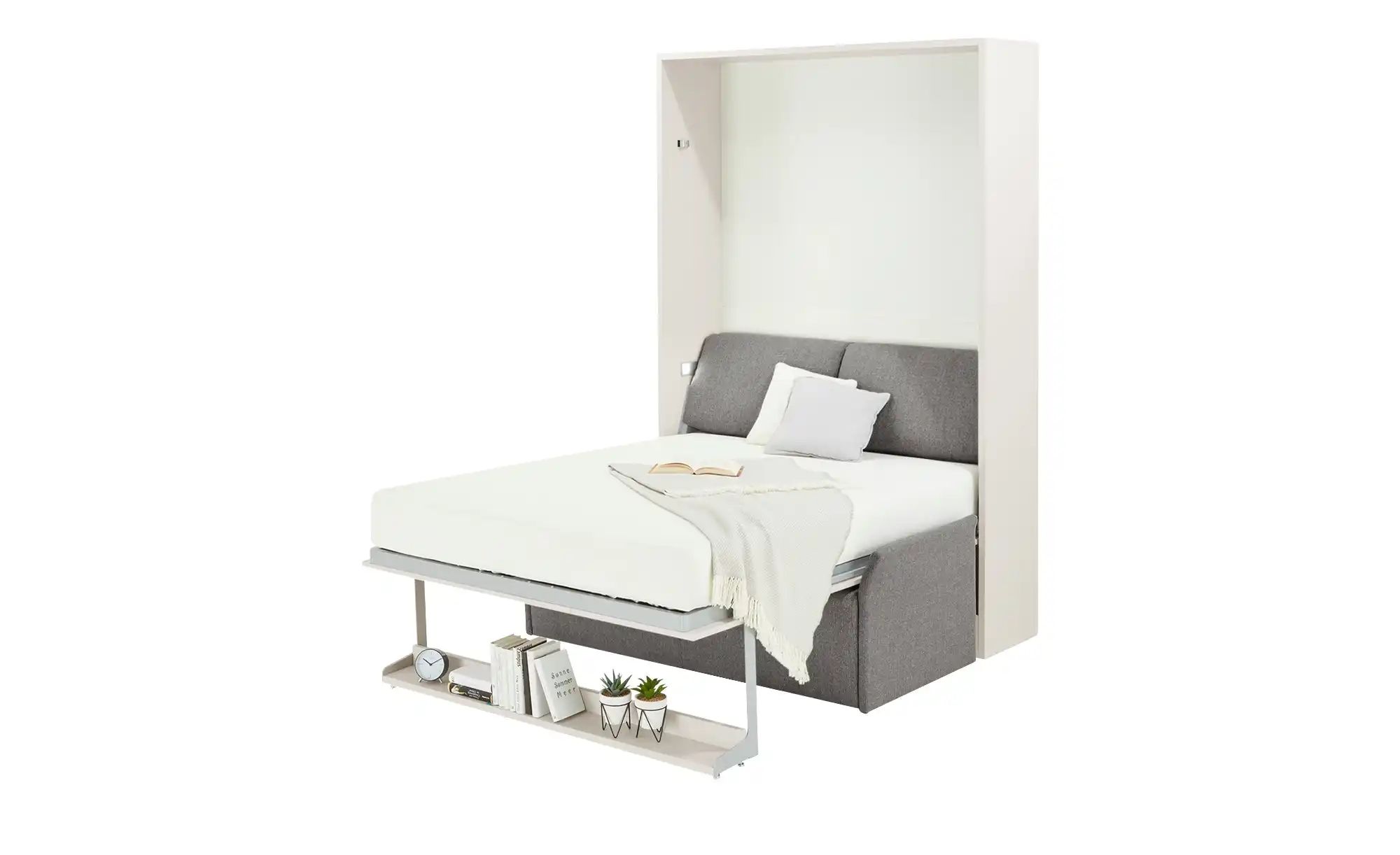 nehl Schrankbett  2weiRaumWunder ¦ grau ¦ Maße (cm): B: 169 H: 230 T: 119.0 günstig online kaufen