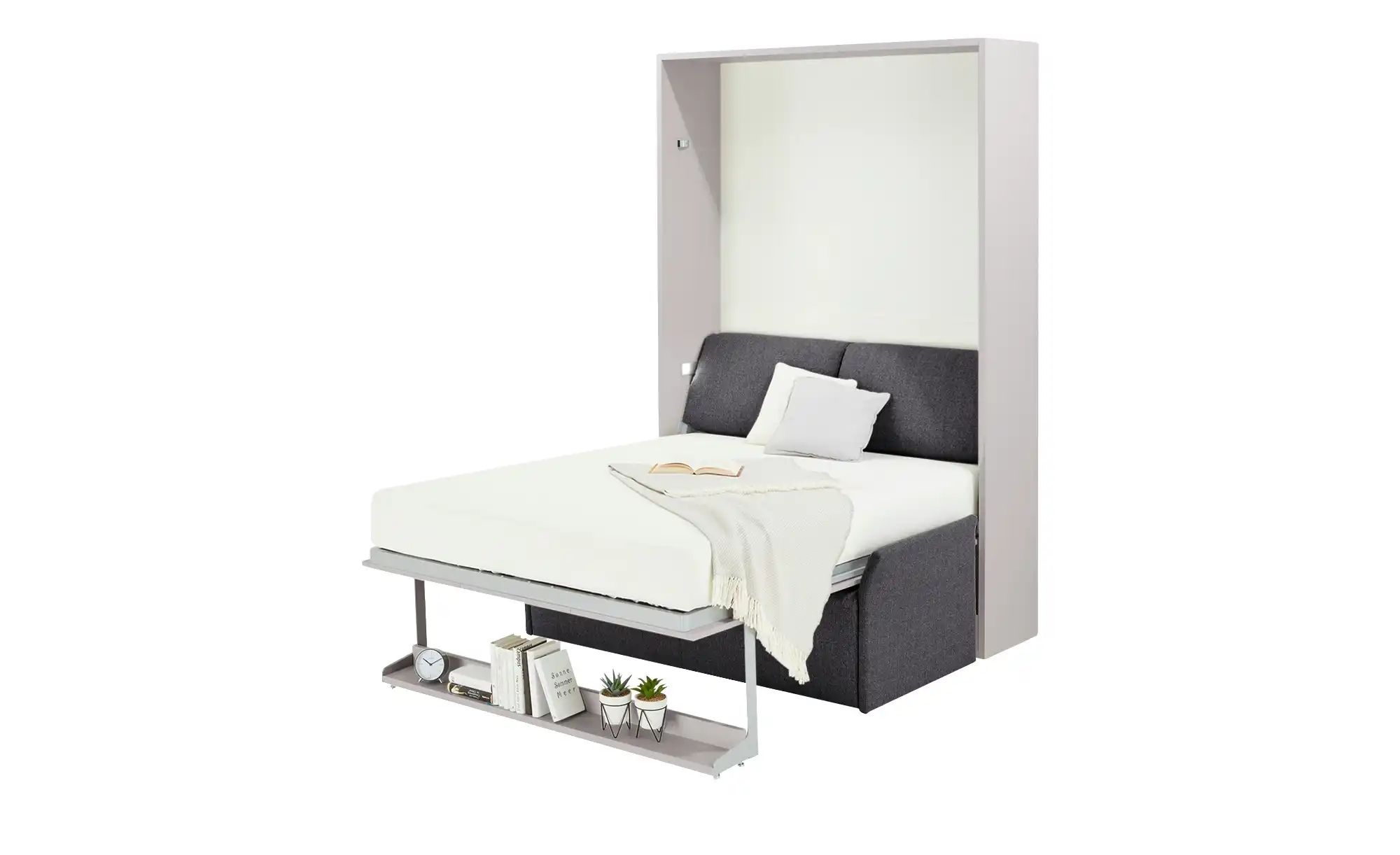 nehl Schrankbett  2weiRaumWunder ¦ grau ¦ Maße (cm): B: 194 H: 230 T: 119.0 günstig online kaufen