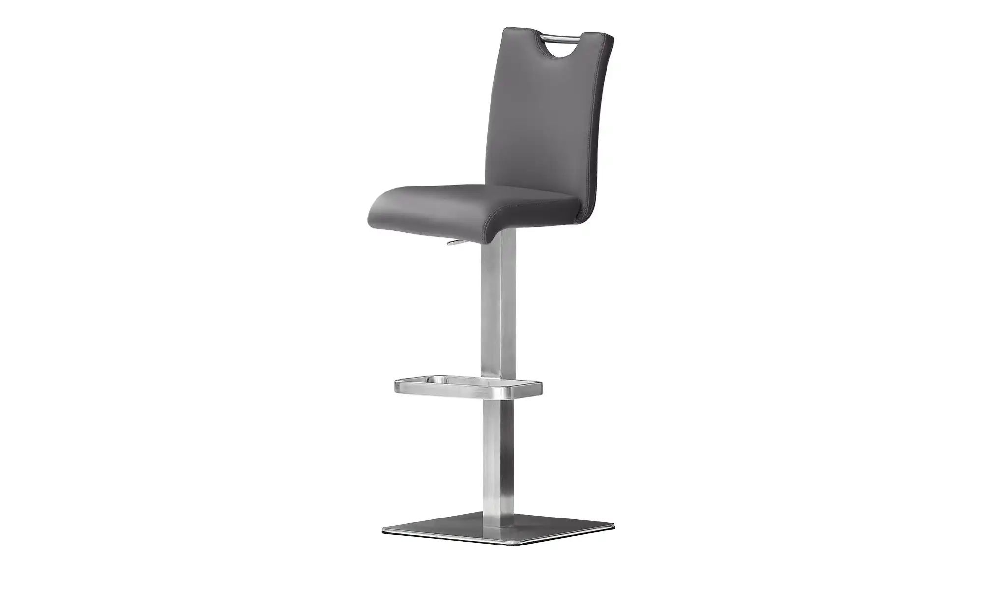 Barhocker  Gulia ¦ grau ¦ Maße (cm): B: 40 H: 91 T: 50.0 Polstermöbel > Hoc günstig online kaufen