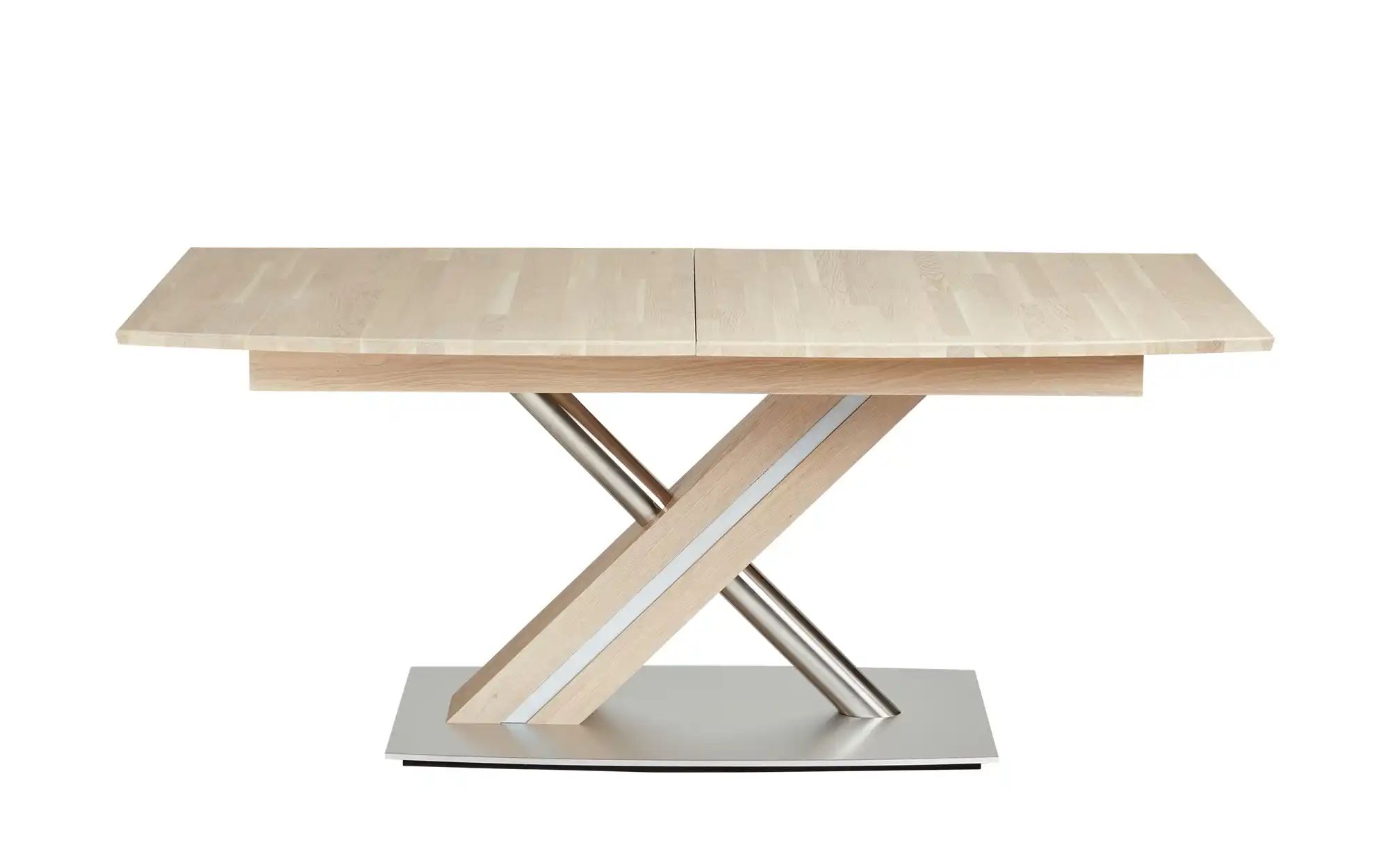 Woodford Säulentisch ausziehbar Tristan ¦ holzfarben ¦ Maße (cm): B: 90 H: günstig online kaufen
