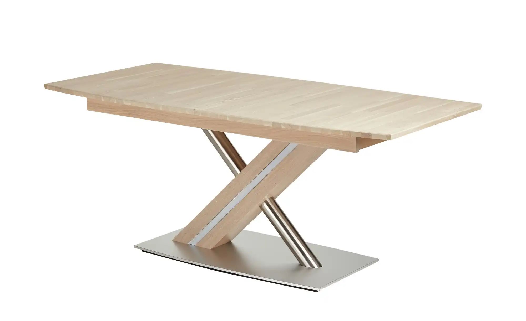 Woodford Säulentisch ausziehbar Tristan ¦ holzfarben ¦ Maße (cm): B: 90 H: günstig online kaufen