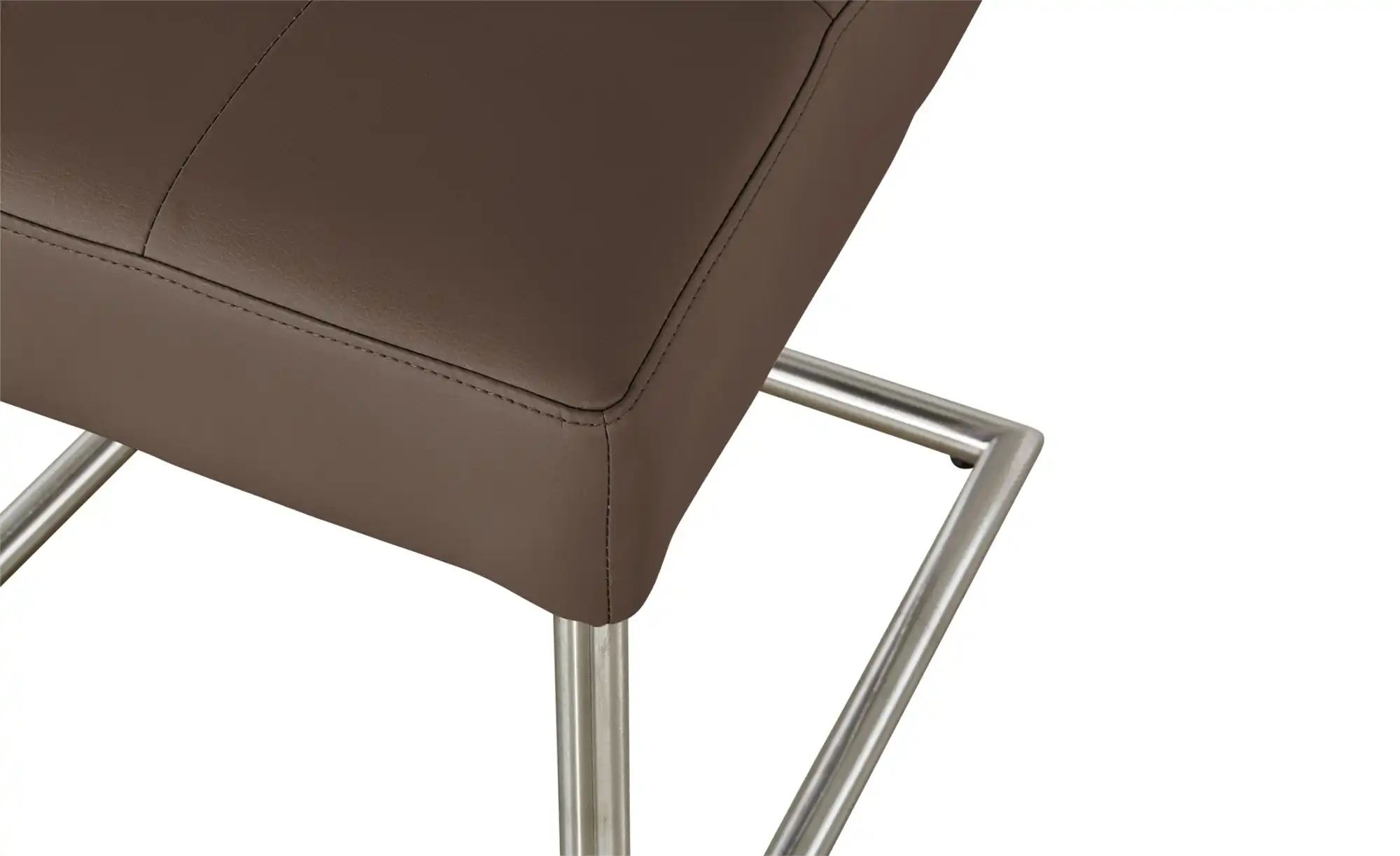 Thumbnail - Woodford Kunstleder-Schwingstuhl mit Steppung Thea ¦ braun ¦ Maße (cm): B: 47 H: 104 T: 60.0 Stühle > Schwingstühle - Hö...