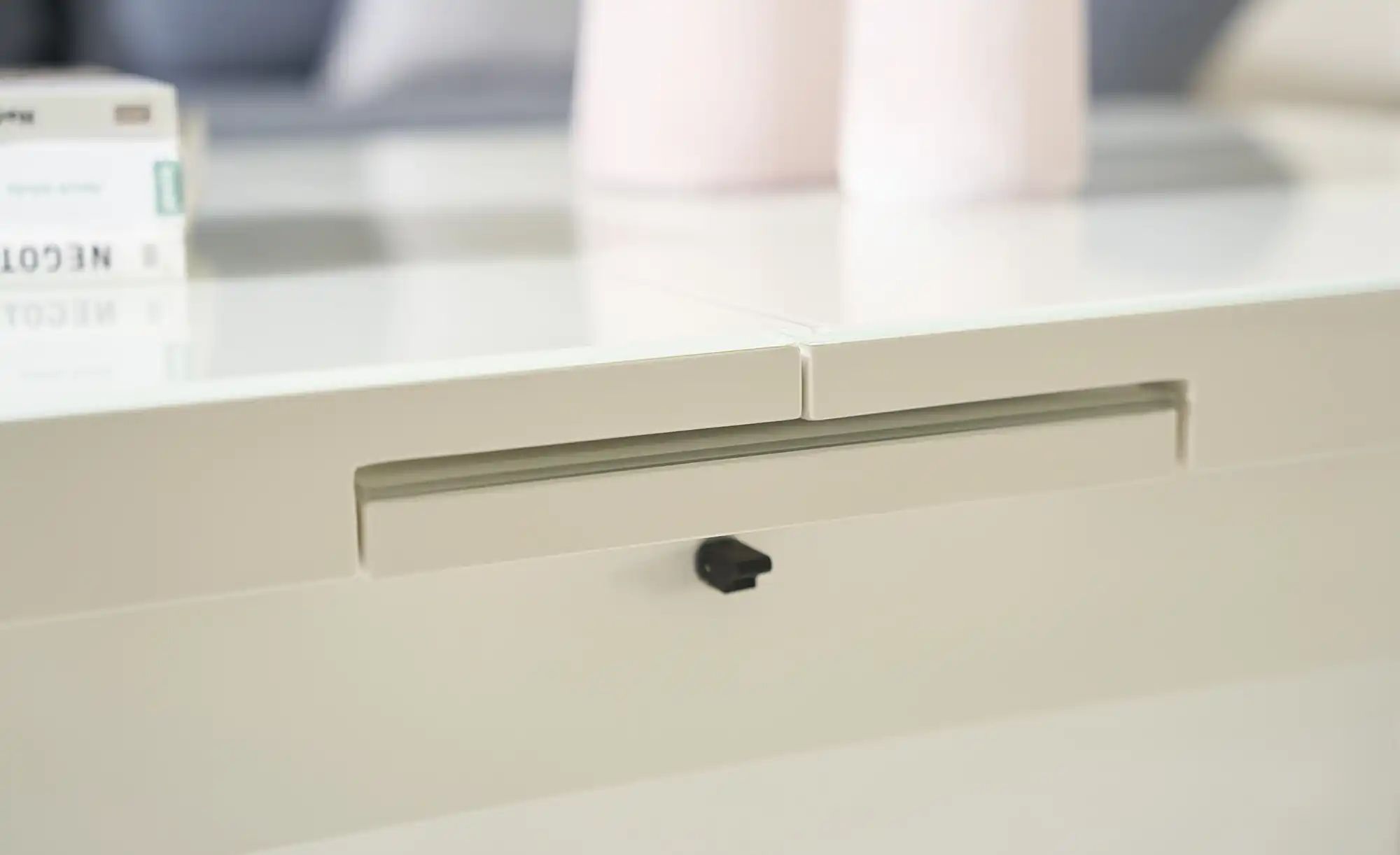 Couchtisch höhenverstellbar und ausziehbar Grado ¦ weiß ¦ Maße (cm): B: 70 günstig online kaufen