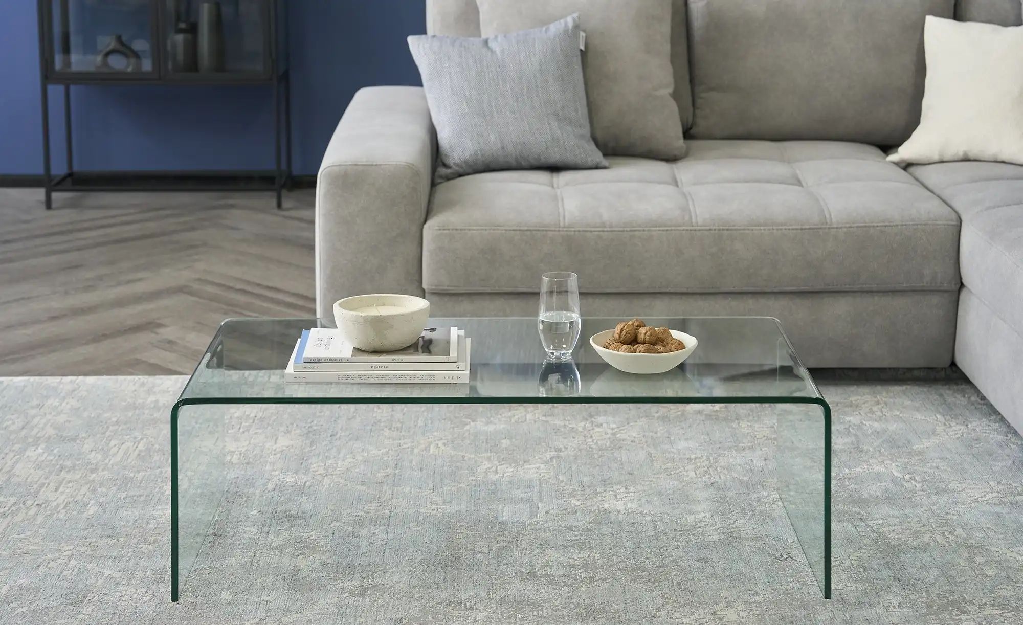 Thumbnail - Couchtisch aus Glas Tessera ¦ transparent/klar ¦ Maße (cm): B: 55 H: 35 Tische > Mehr Tische > Couchtische mit Glasplatt...