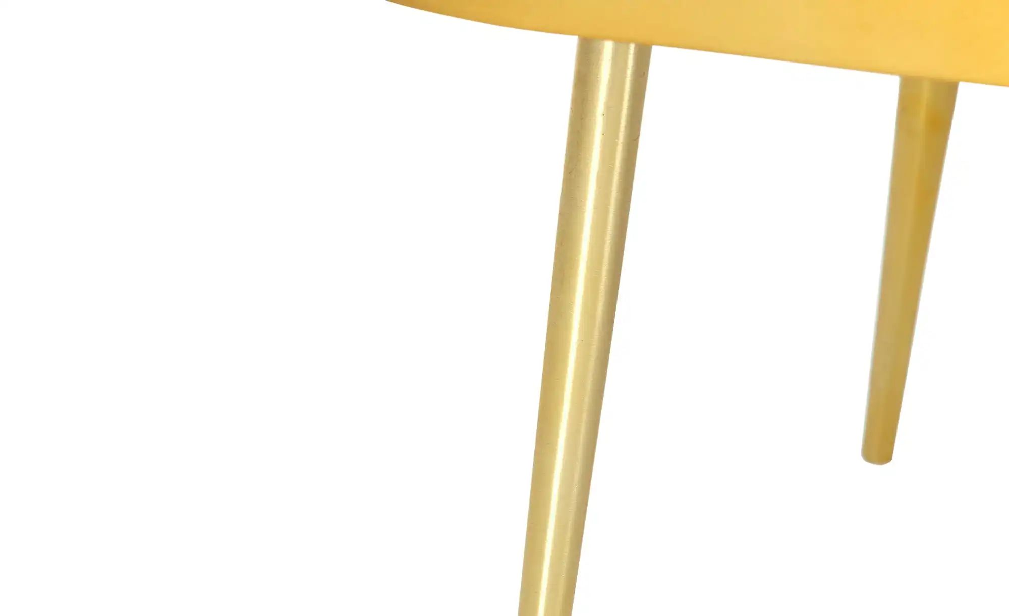 Thumbnail - Couchtisch Shine ¦ gold ¦ Maße (cm): B: 50 H: 48 Tische > Mehr Tische > Couchtische mit Glasplatte - Höffner