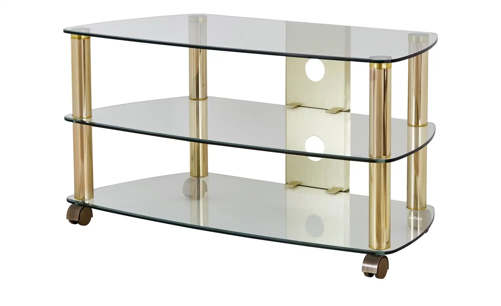 TV-Videowagen  Mayen ¦ gold ¦ Maße (cm): B: 95 H: 53 T: 51 TV- & Media Möbel > TV-Racks - Höffner