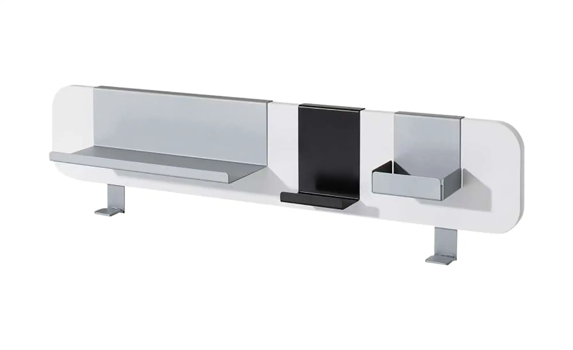 PAIDI Funktionsboard zum Schreibtisch Zubehör Schoolworld weiß Aluminium Maße (cm): B: 81 H: 16 T: 2.2 - Höffner