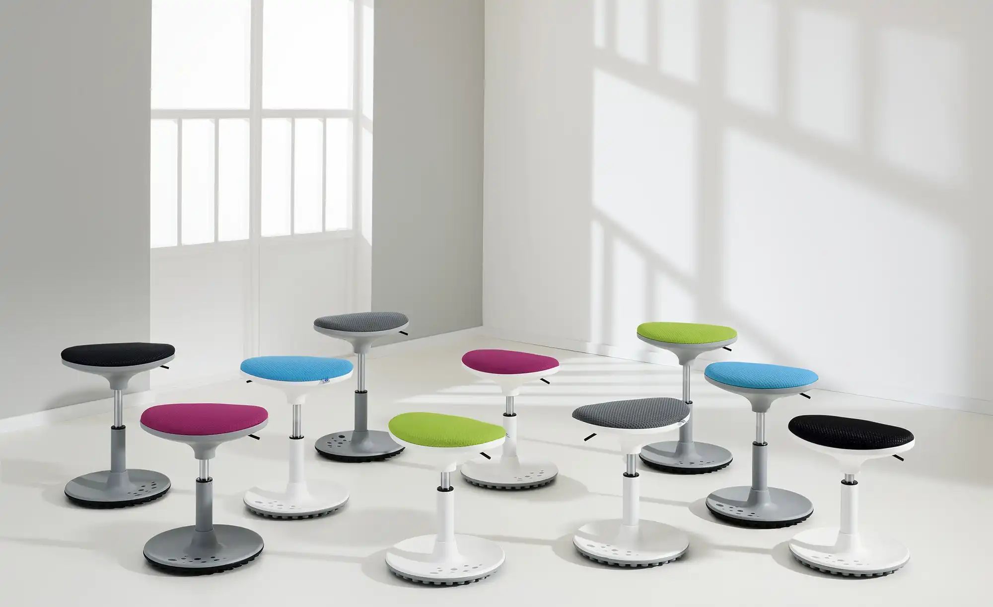 Thumbnail - PAIDI Kinderhocker  Speedy ¦ grün ¦ Maße (cm): B: 38 H: 48 T: 27.5 Stühle > Bürostühle - Höffner