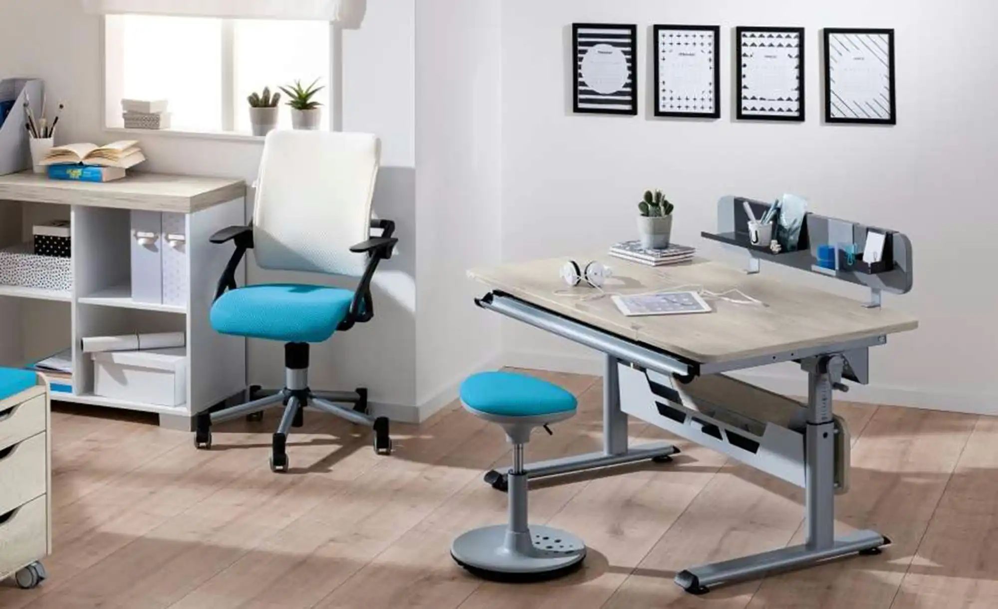 PAIDI Funktionsboard zum Schreibtisch  Zubehör Schoolworld ¦ grau ¦ Alumini günstig online kaufen