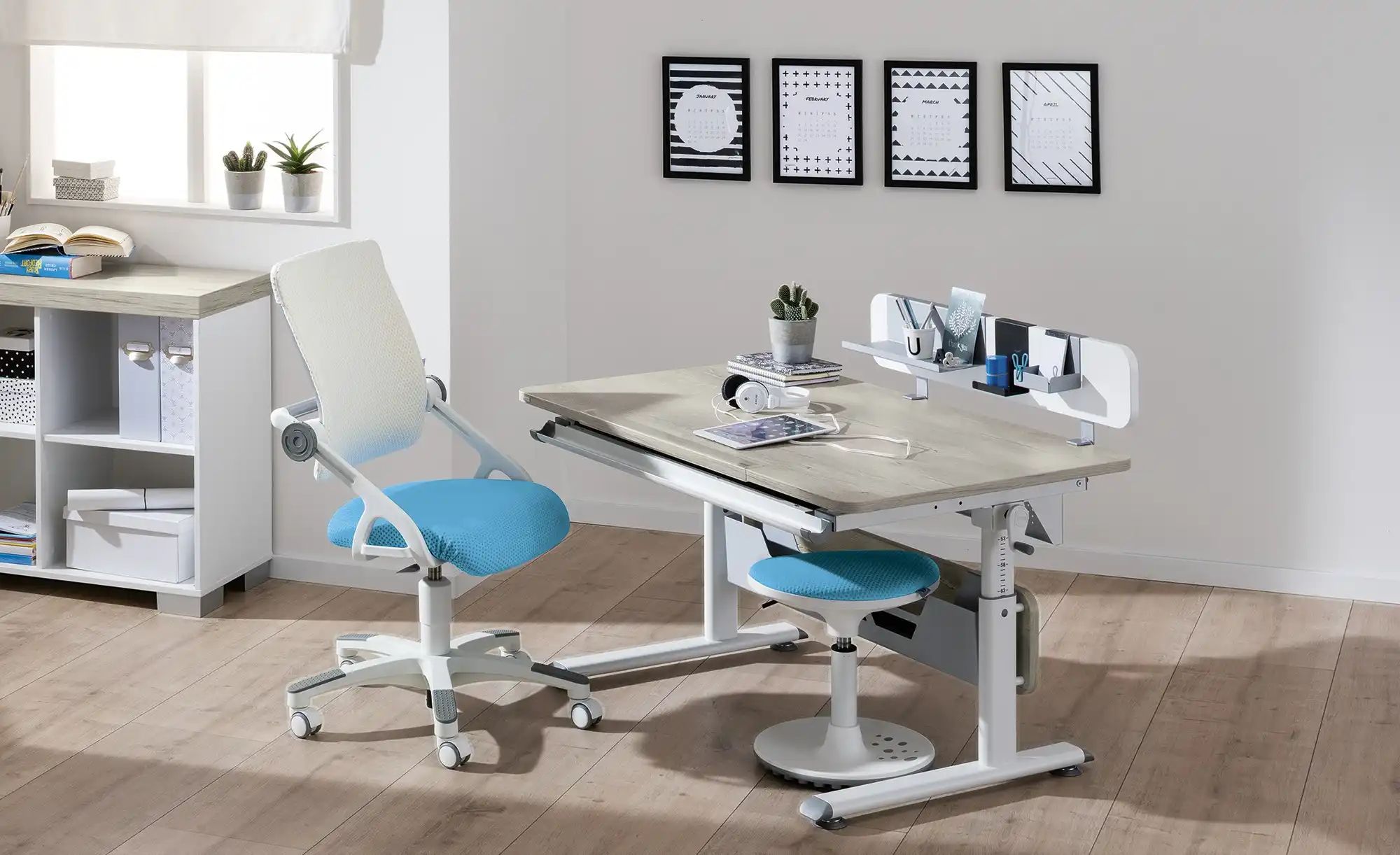 PAIDI Schülerschreibtisch  Diego ¦ weiß ¦ Maße (cm): B: 120 H: 53 T: 70.0 K günstig online kaufen