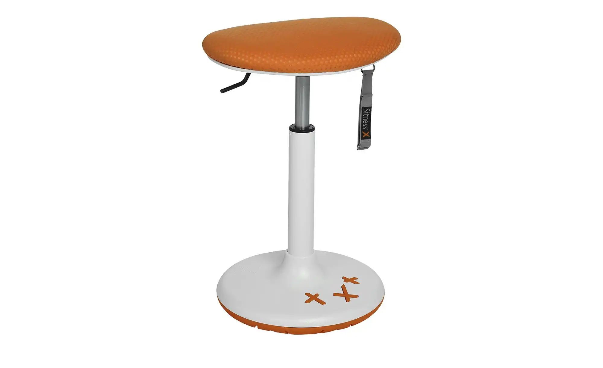 Sitness X Bürohocker  Sitness X Stool 30 ¦ orange ¦ Maße (cm): B: 38 H: 57 günstig online kaufen