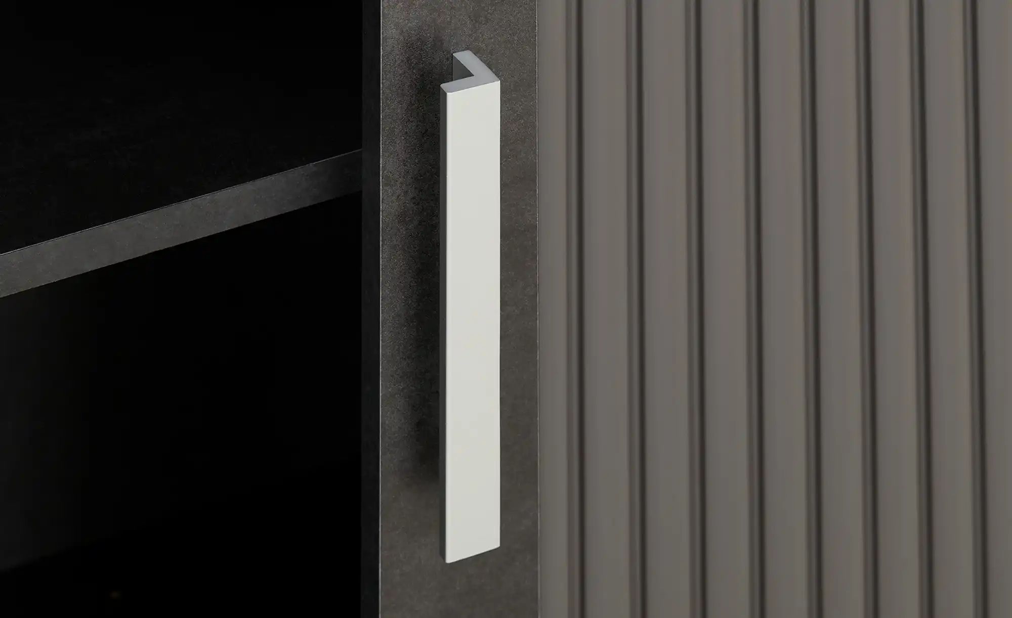 Jalousieschrank  Araks  ¦ schwarz ¦ Maße (cm): B: 69 H: 86 T: 44.0 Schränke günstig online kaufen