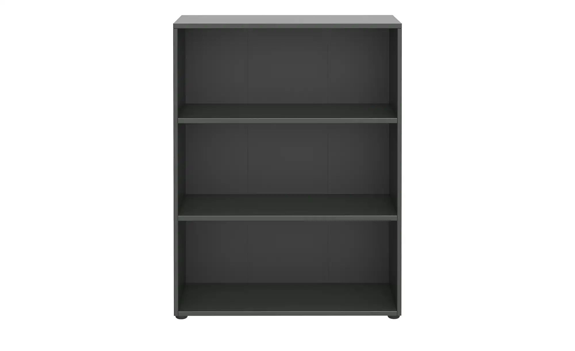 Regal  home.office ¦ schwarz ¦ Maße (cm): B: 80 H: 107,2 T: 32.8 Regale > B günstig online kaufen