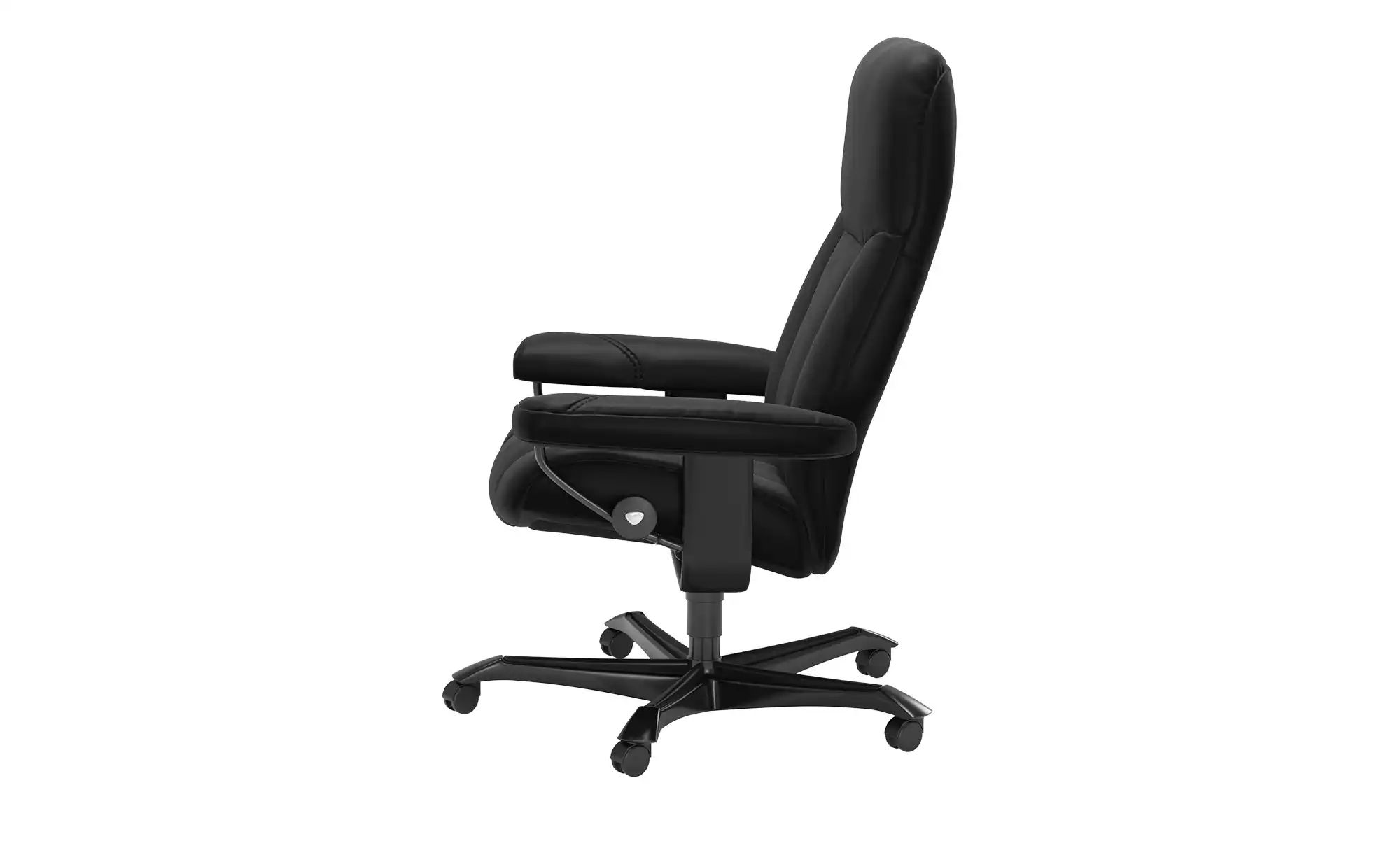 Stressless Drehstuhl  Consul Office ¦ schwarz ¦ Maße (cm): B: 76 H: 119 T: günstig online kaufen