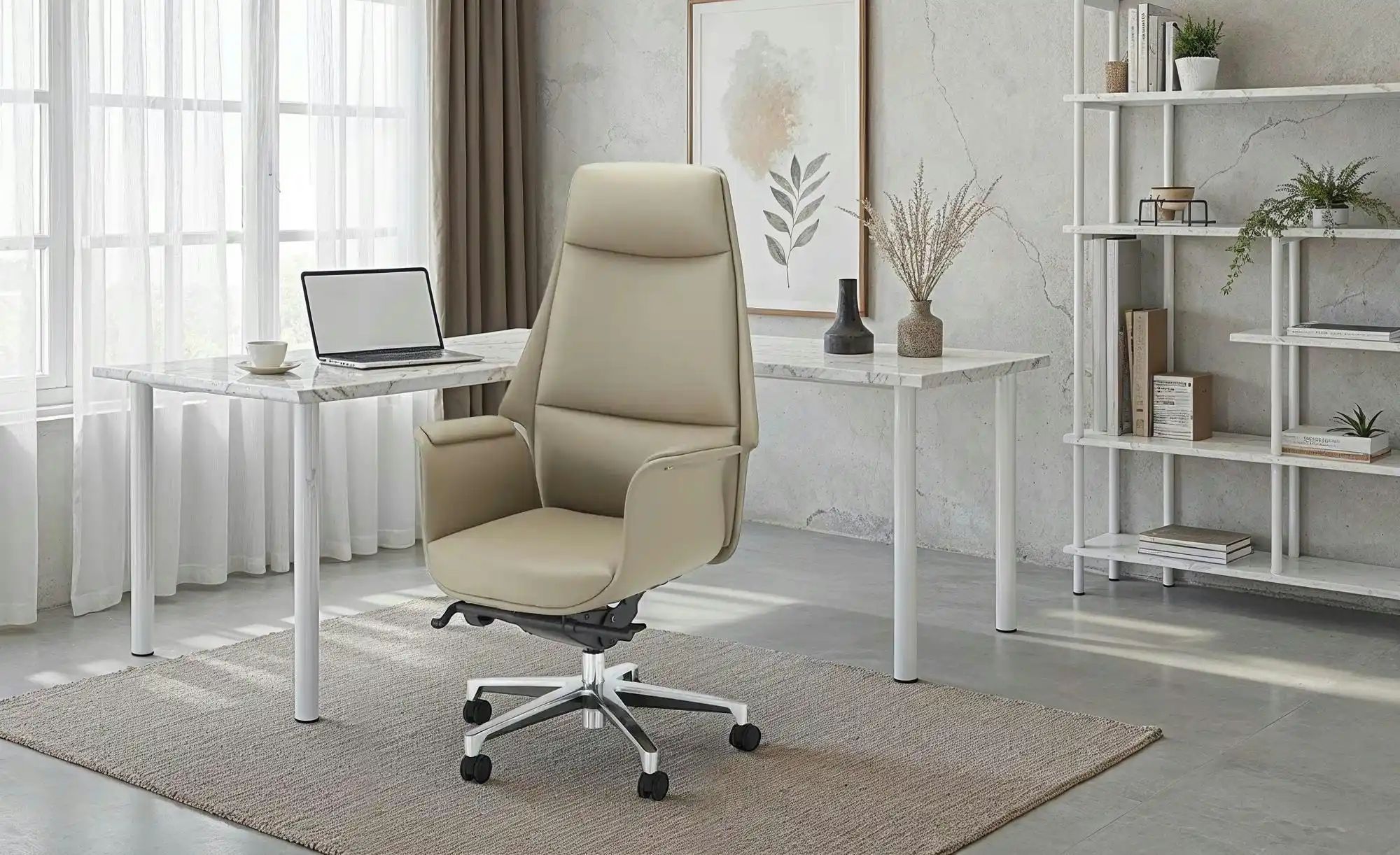 Chefsessel  Schwalm ¦ Maße (cm): B: 70 H: 125 T: 58.0 Stühle > Bürostühle - günstig online kaufen