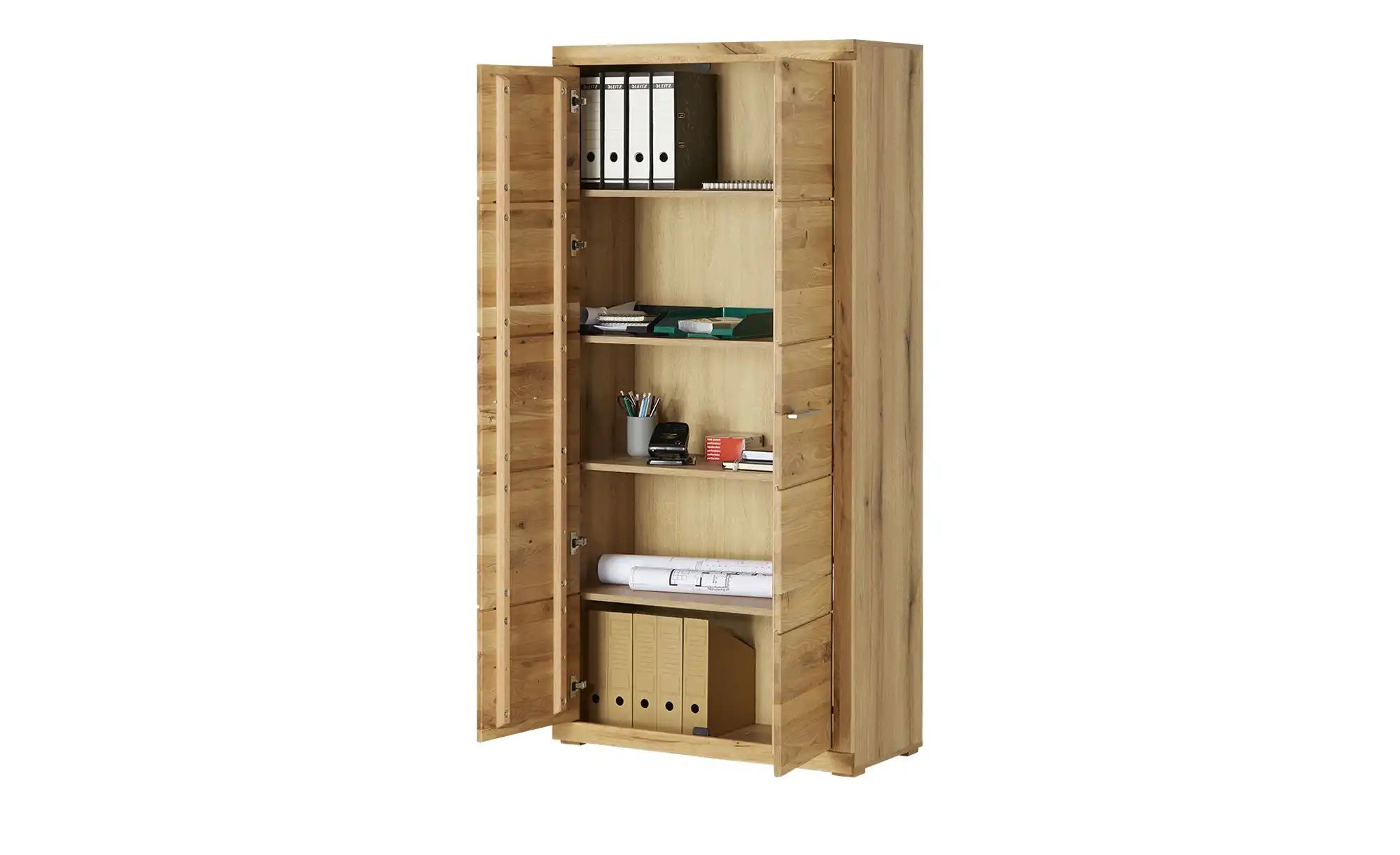 smart Aktenschrank  Oslo ¦ holzfarben ¦ Maße (cm): B: 91 H: 189 T: 42 Schrä günstig online kaufen