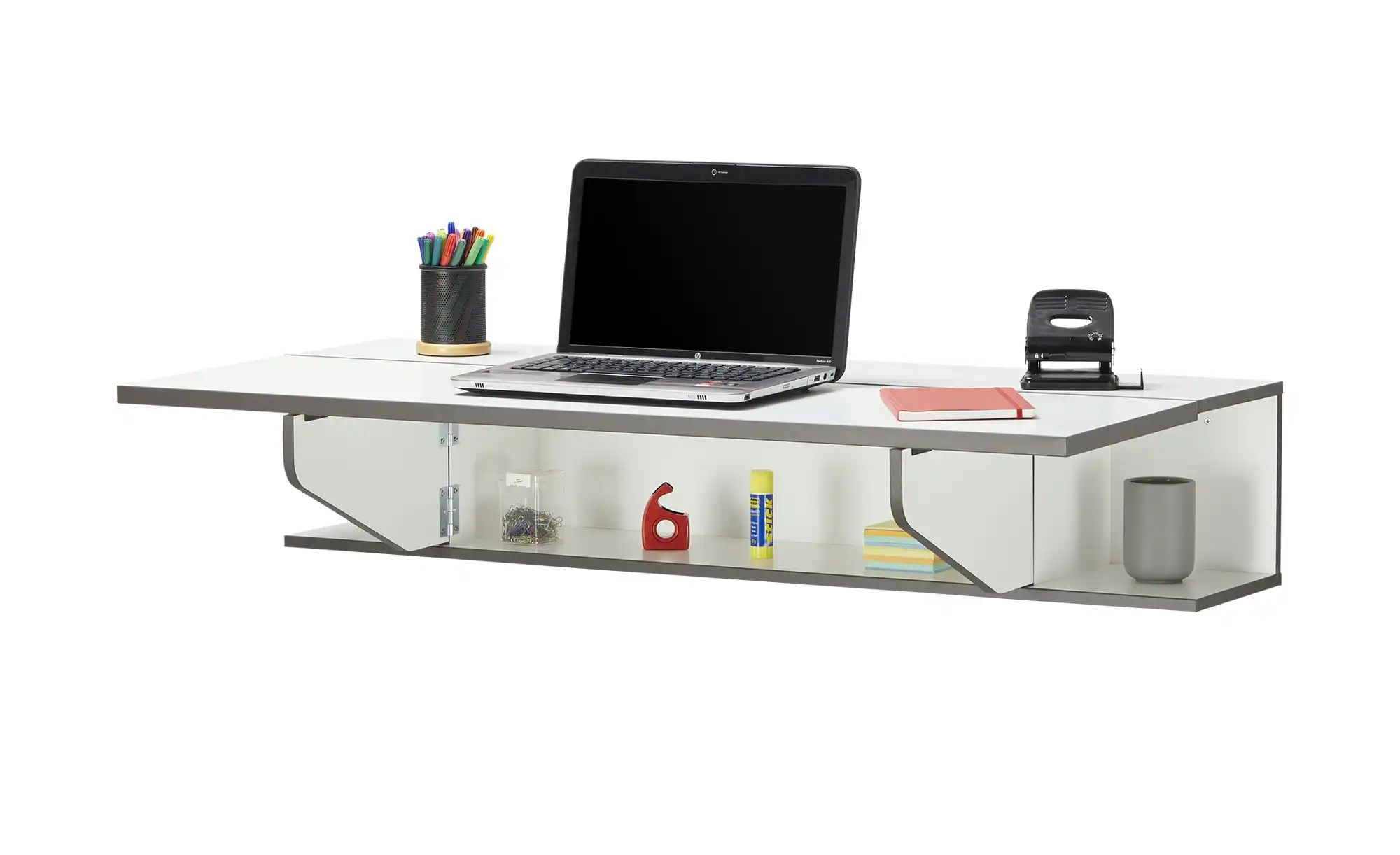 Multifunktionsregal   ¦ weiß ¦ Maße (cm): B: 120 H: 35 T: 27.2 Regale > Bür günstig online kaufen