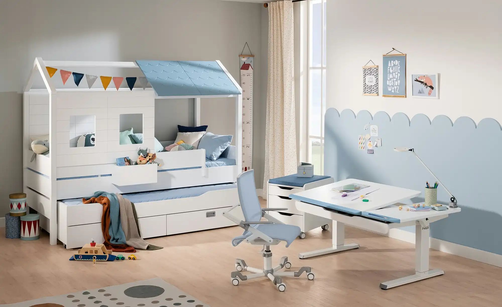 PAIDI Schreibtisch  Teenio GT ¦ weiß ¦ Maße (cm): B: 130 H: 53 T: 75.0 Kind günstig online kaufen