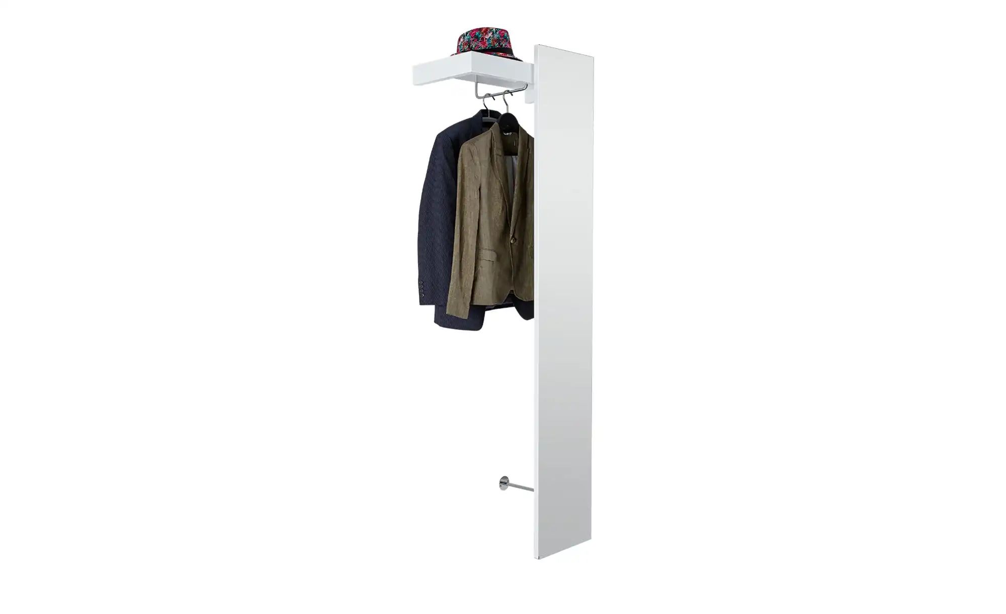Thumbnail - Spiegelgarderobe Luce ¦ weiß ¦ Glas,Holzwerkstoff ¦ Maße (cm): B: 64 H: 190 T: 33.0 Garderoben & Kleiderstangen > Wand...