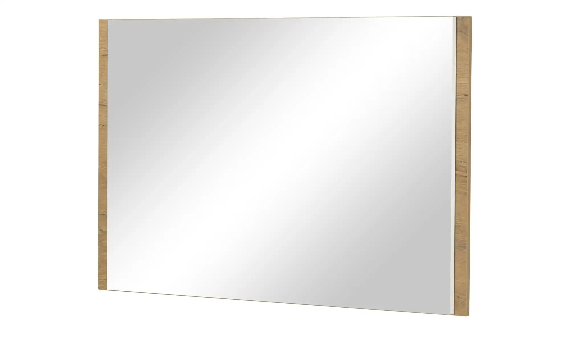 Spiegel Life ¦ holzfarben ¦ Glas,Aluminium,Holzwerkstoff ¦ Maße (cm): B: 118 H: 79 T: 2.0 Garderoben & Kleiderstangen > Garderoben Spiegel - Höffner