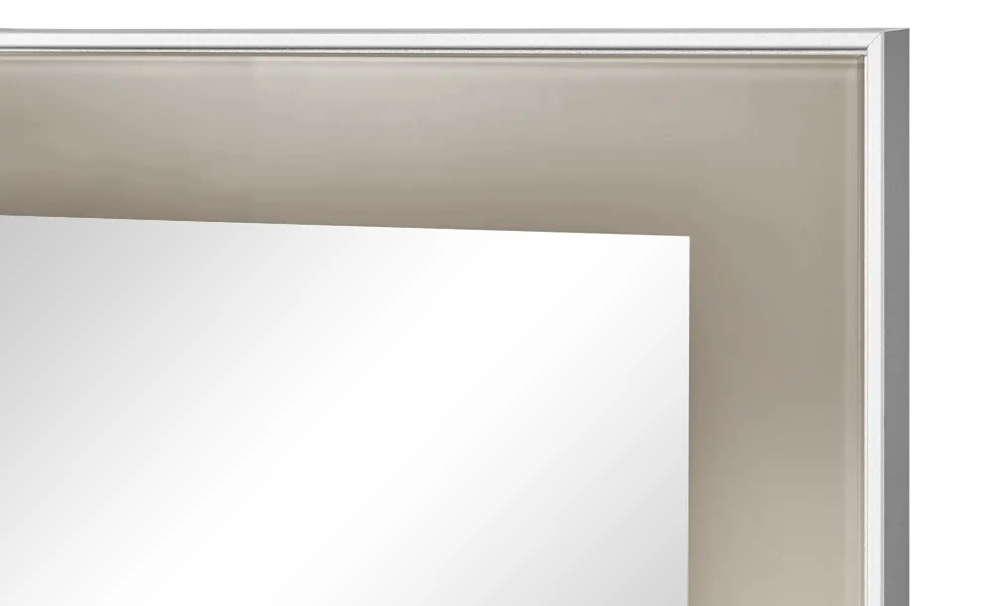Thumbnail - Spiegel 80 x 77 cm Duna ¦ beige ¦ Glas,Aluminium,Holzwerkstoff ¦ Maße (cm): B: 80 H: 77 T: 3.0 Garderoben & Kleiderstang...