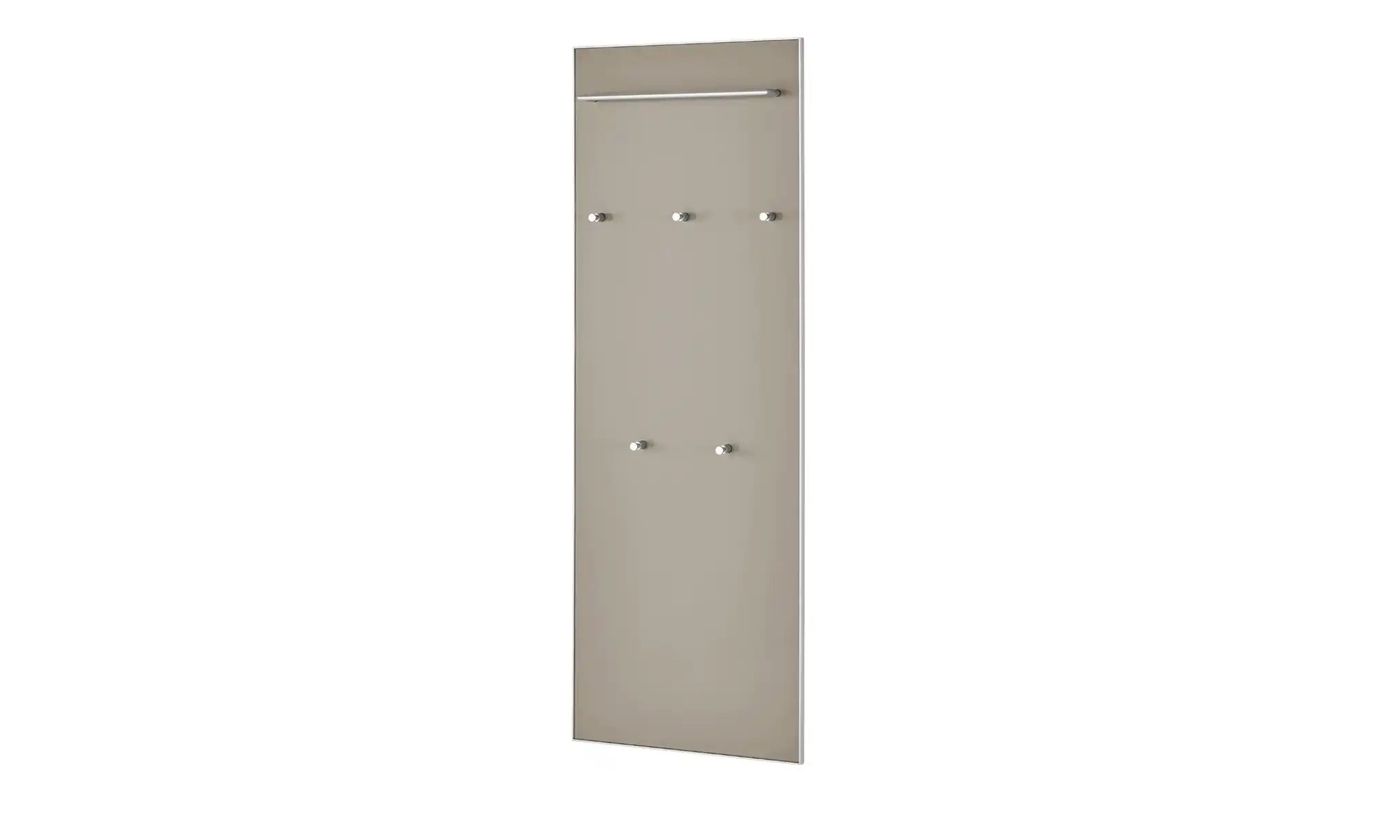 Garderobenpaneel  Duna ¦ beige ¦ Glas, Holzwerkstoff ¦ Maße (cm): B: 60 H: günstig online kaufen