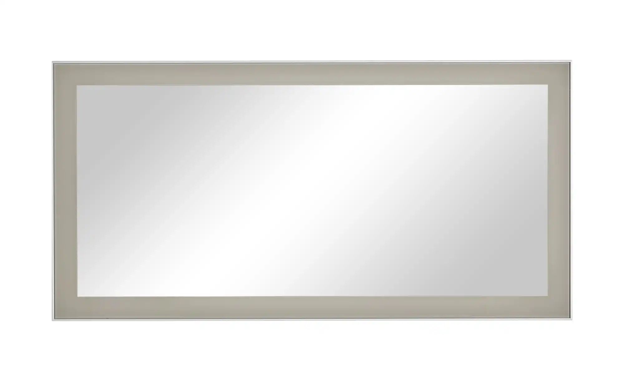 Thumbnail - Spiegel 120 x 60 cm Duna ¦ beige ¦ Glas,Aluminium,Holzwerkstoff ¦ Maße (cm): B: 120 H: 60 T: 3.0 Garderoben & Kleidersta...
