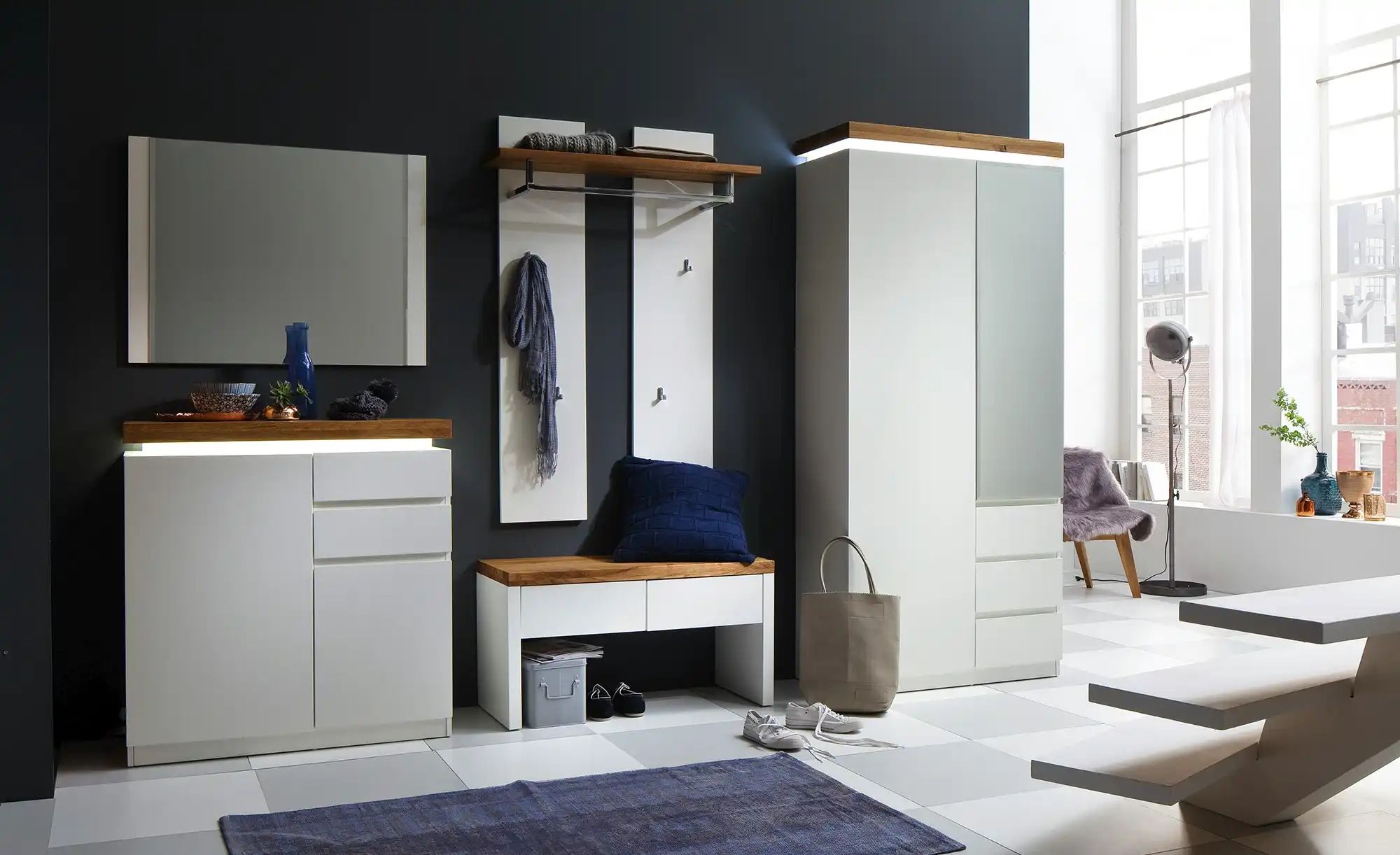 Thumbnail - Schuhschrank  Fornico ¦ weiß ¦ Maße (cm): B: 91 H: 97 T: 38.0 Garderoben & Kleiderstangen > Garderoben Schuhschränke - H...