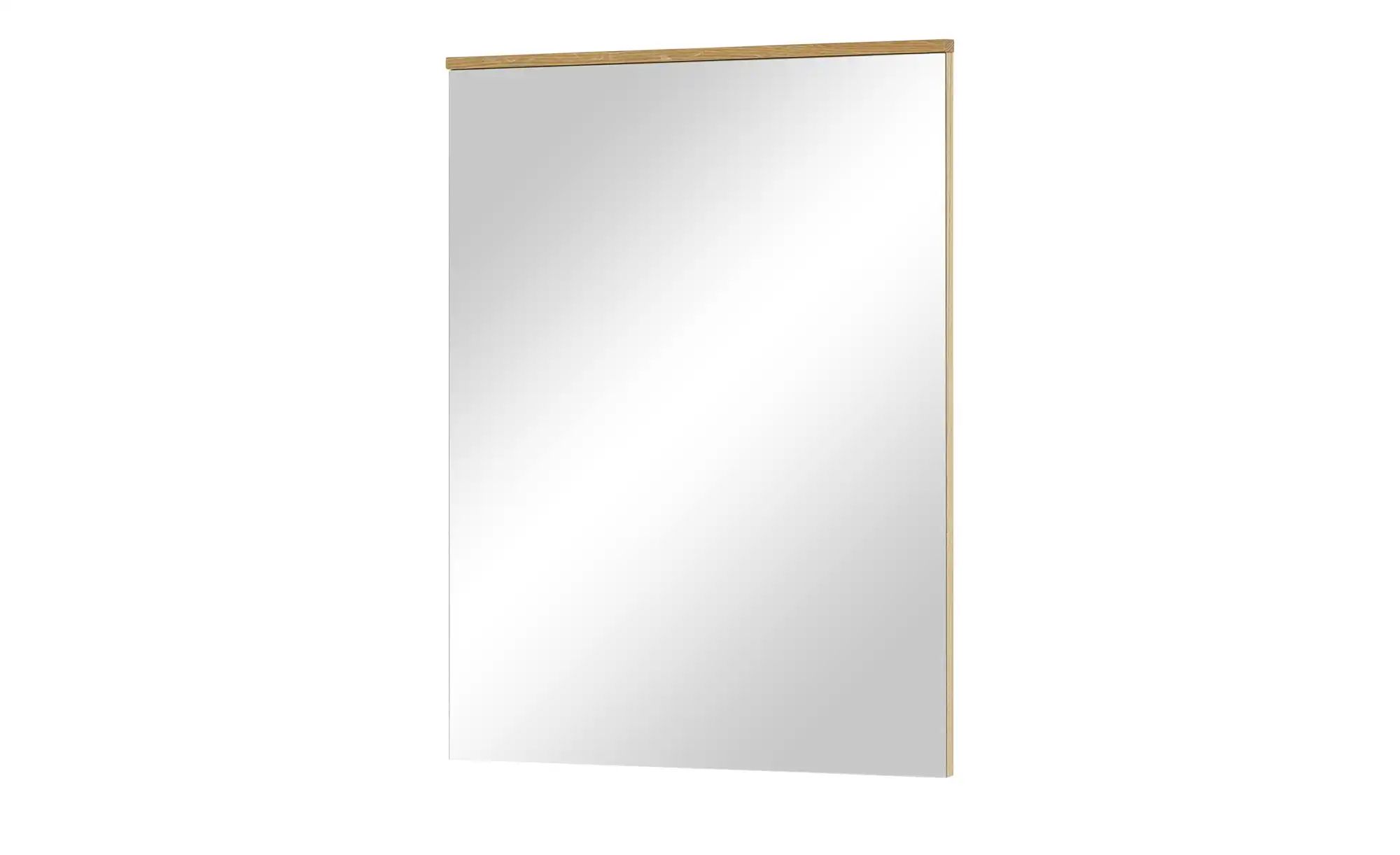 Wohnwert Spiegel 58 x 73 cm Valeo ¦ holzfarben ¦ Glas,Aluminium,Holzwerksto günstig online kaufen