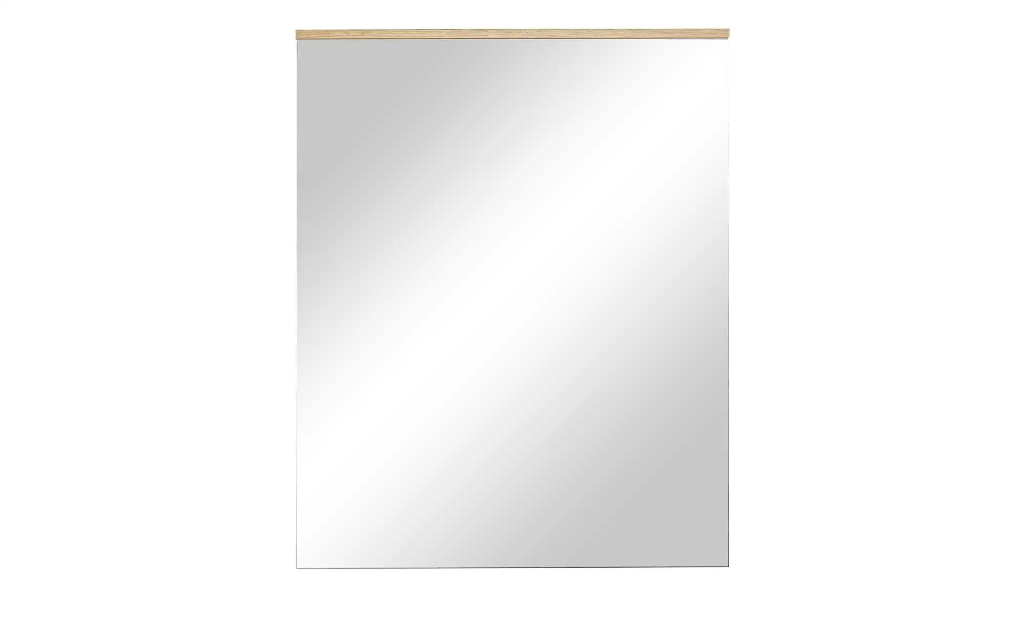 Thumbnail - Wohnwert Spiegel 58 x 73 cm Valeo ¦ holzfarben ¦ Glas,Aluminium,Holzwerkstoff ¦ Maße (cm): B: 58 H: 73 T: 2.5 Garderoben...