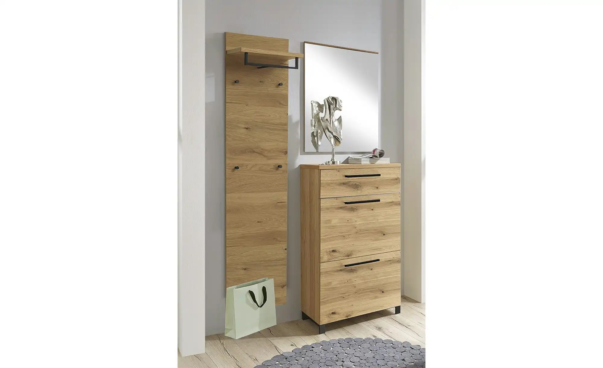 Wohnwert Garderobenpaneel  Valeo ¦ holzfarben ¦ Holzwerkstoff ¦ Maße (cm): günstig online kaufen