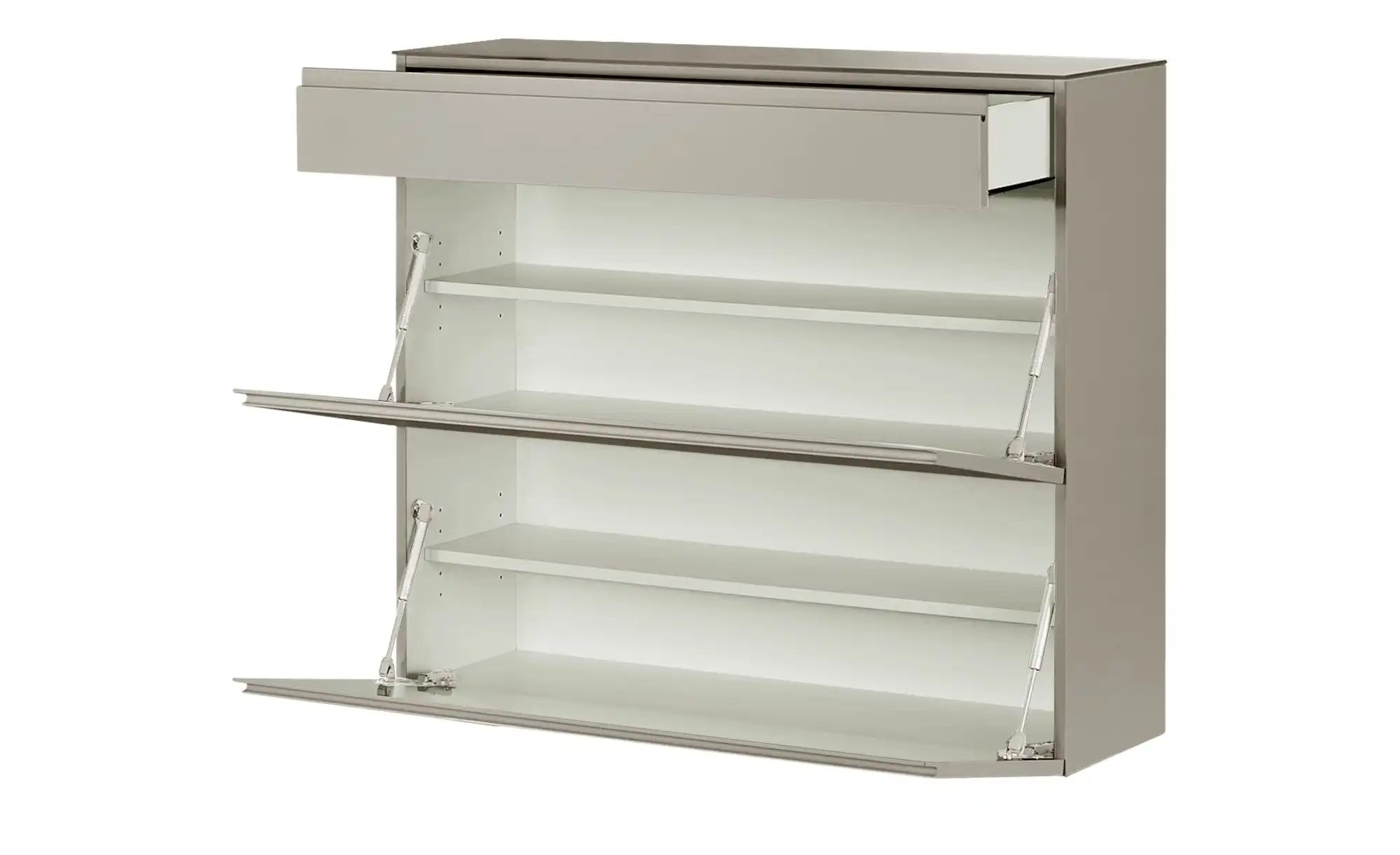 Thumbnail - Wohnwert Hängeschuhschrank  Nicolo ¦ beige ¦ Maße (cm): B: 110 H: 96 T: 33.0 Garderoben & Kleiderstangen > Garderoben Sc...