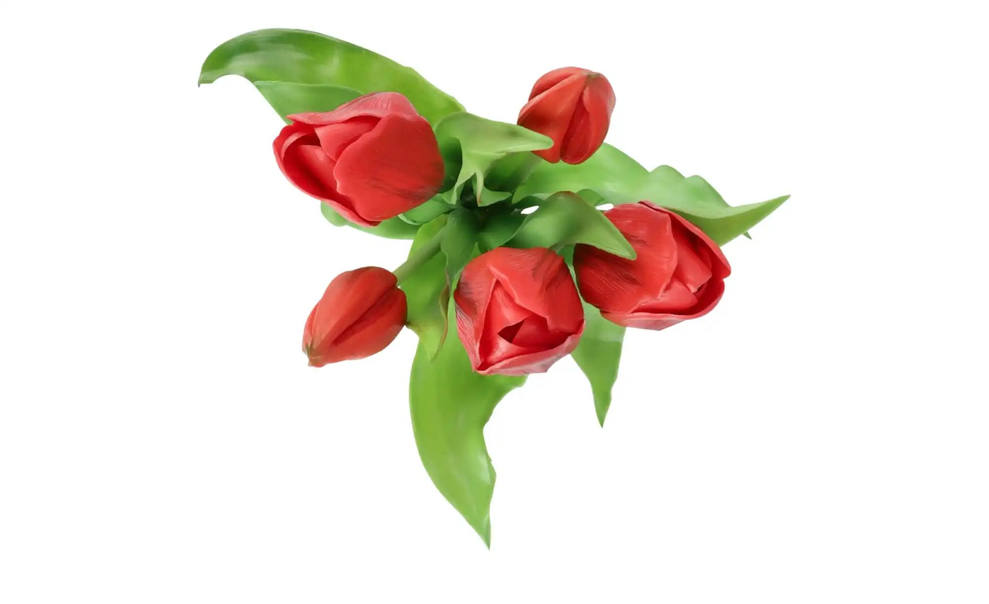 Thumbnail - Tulpenbund   ¦ rot ¦ Kunststoff ¦ Maße (cm): H: 28 Accessoires > Kunstblumen - Höffner