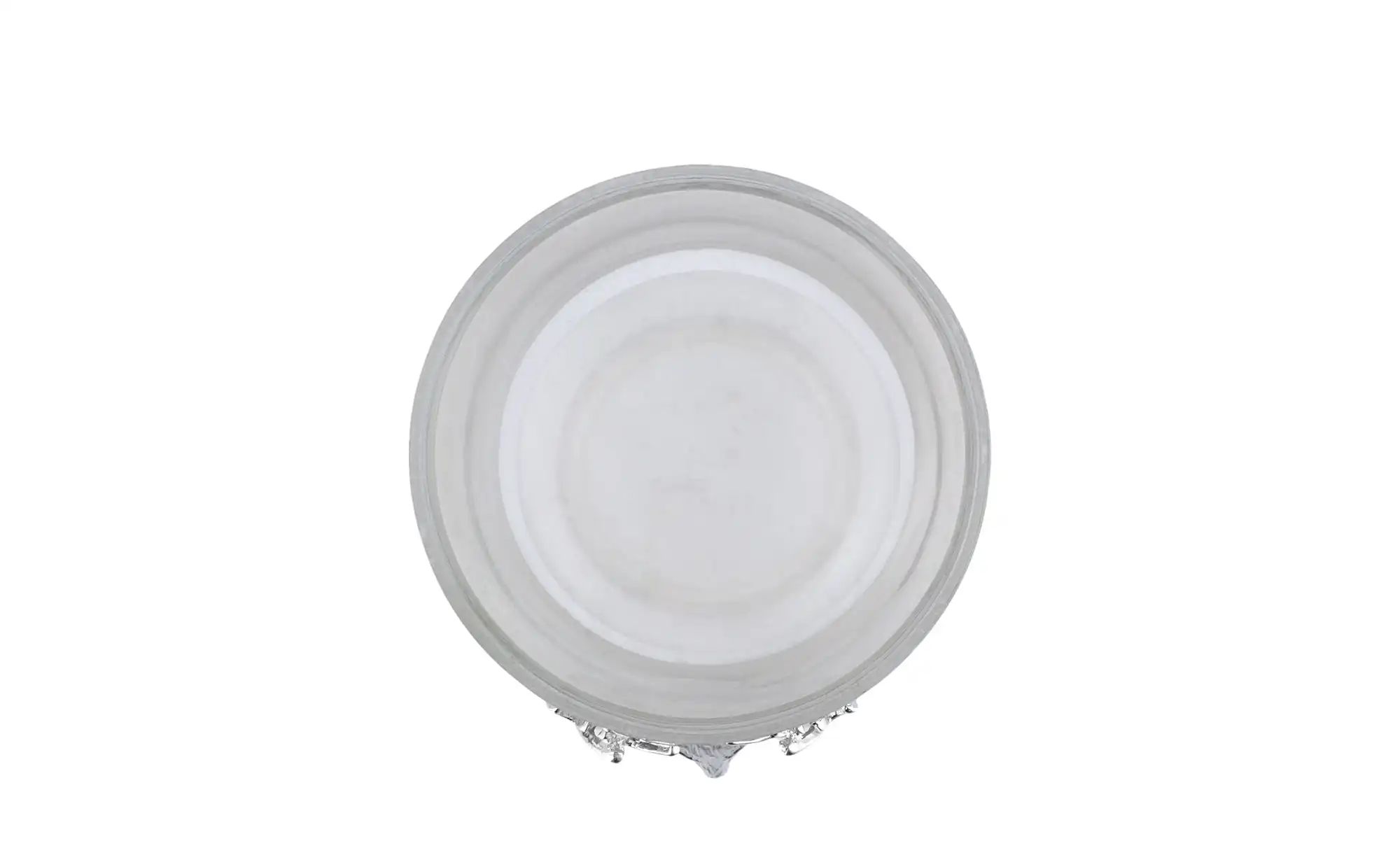 Teelichthalter  Hirschgeweih ¦ silber ¦ Glas,Metall ¦ Maße (cm): H: 10  Ø: günstig online kaufen