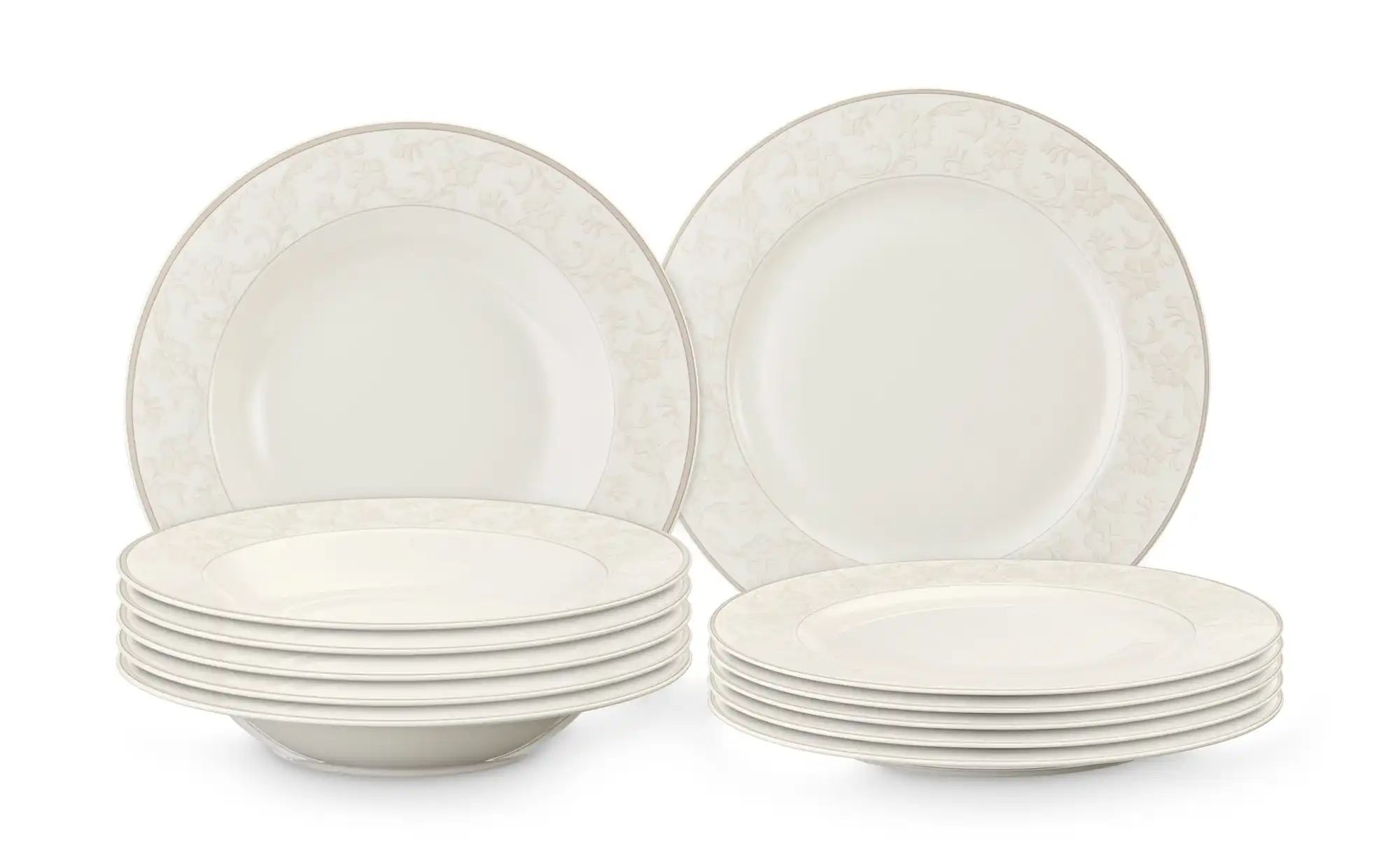 Ritzenhoff & Breker Tafelservice  Isabella ¦ weiß ¦ Porzellan Geschirr > Ge günstig online kaufen