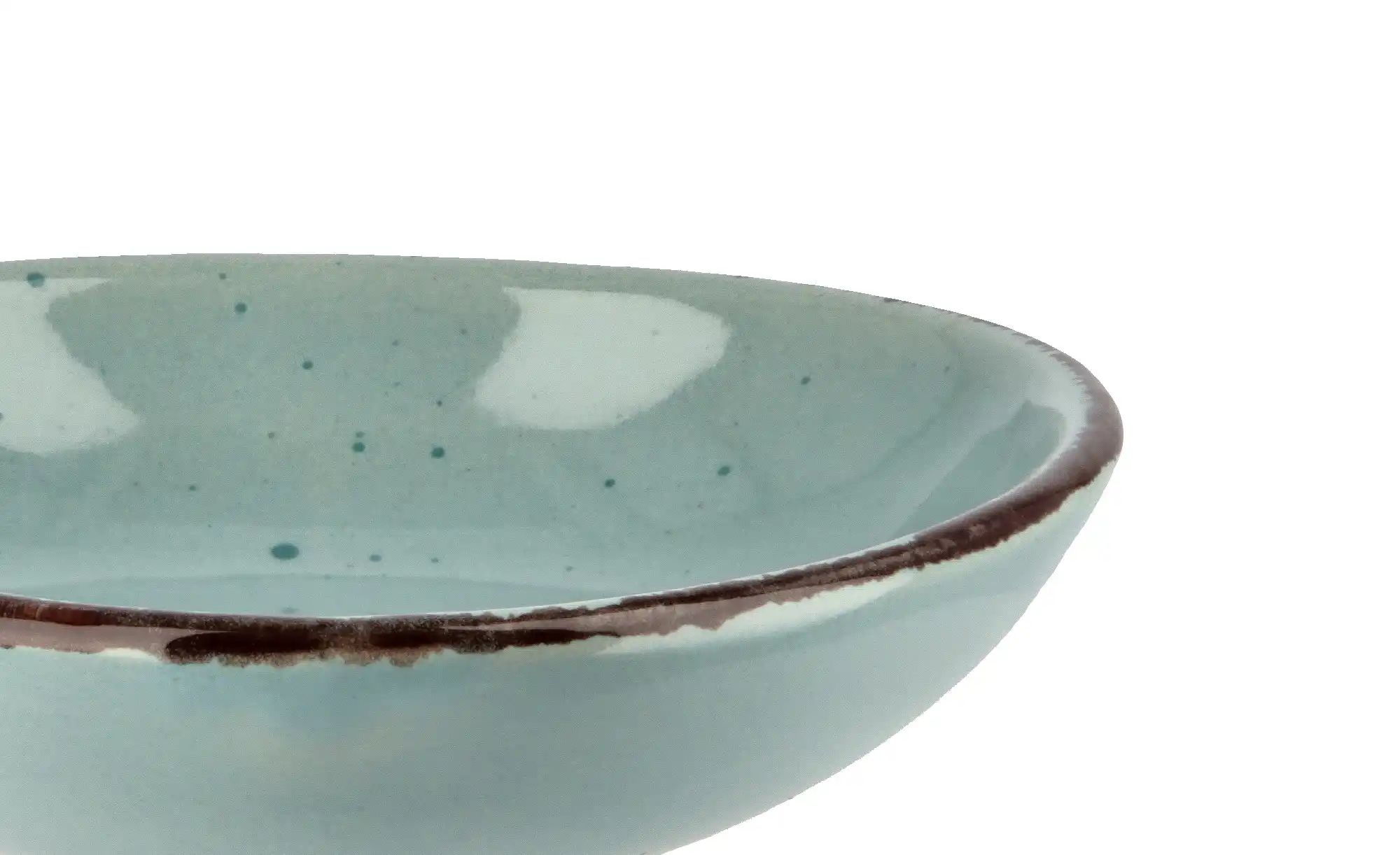 Peill+Putzler Dipschälchen dreieckig 11 cm  Siena ¦ türkis/petrol ¦ Steinze günstig online kaufen