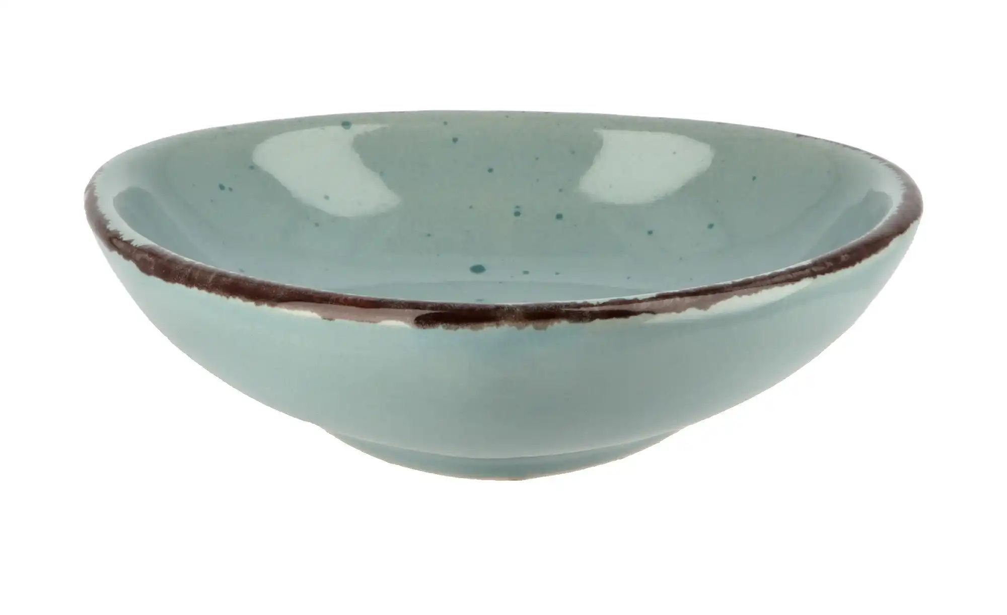 Peill+Putzler Dipschälchen dreieckig 11 cm  Siena ¦ türkis/petrol ¦ Steinze günstig online kaufen