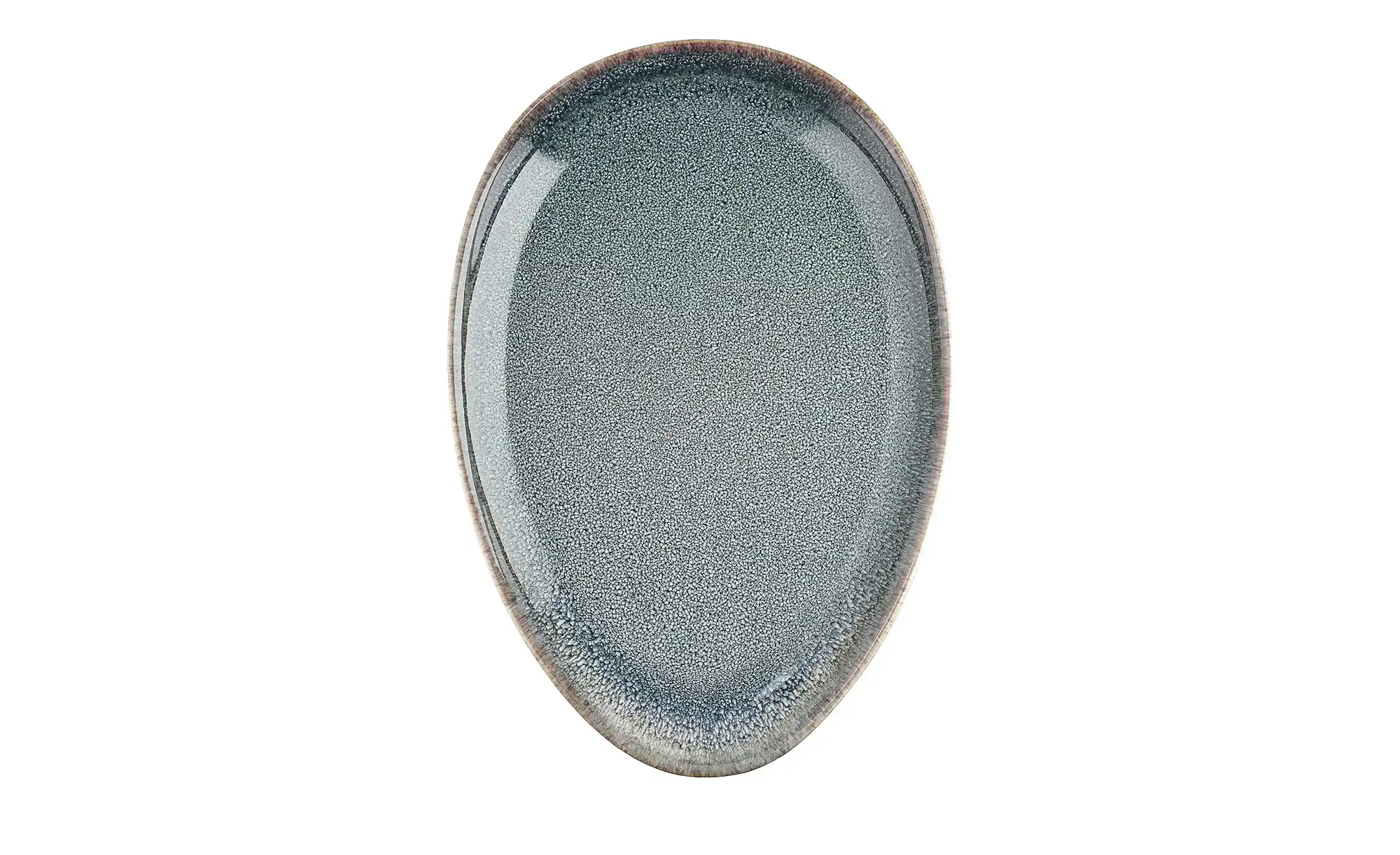 Peill+Putzler Platte oval, 25,7 cm  Albero ¦ blau ¦ Porzellan ¦ Maße (cm): B: 18 H: 3,2 Geschirr > Einzelgeschirrteile - Höffner