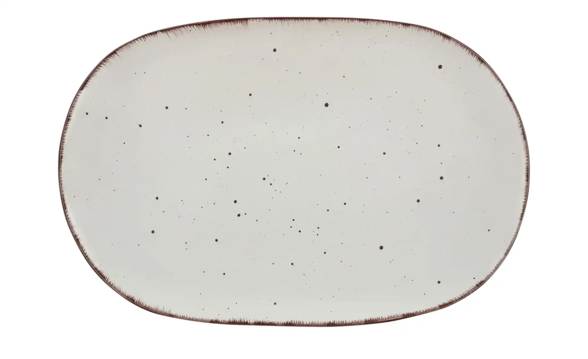 Peill+Putzler Servierplatte 40x 27 cm  Siena ¦ weiß ¦ Steinzeug/Steingut ¦ günstig online kaufen