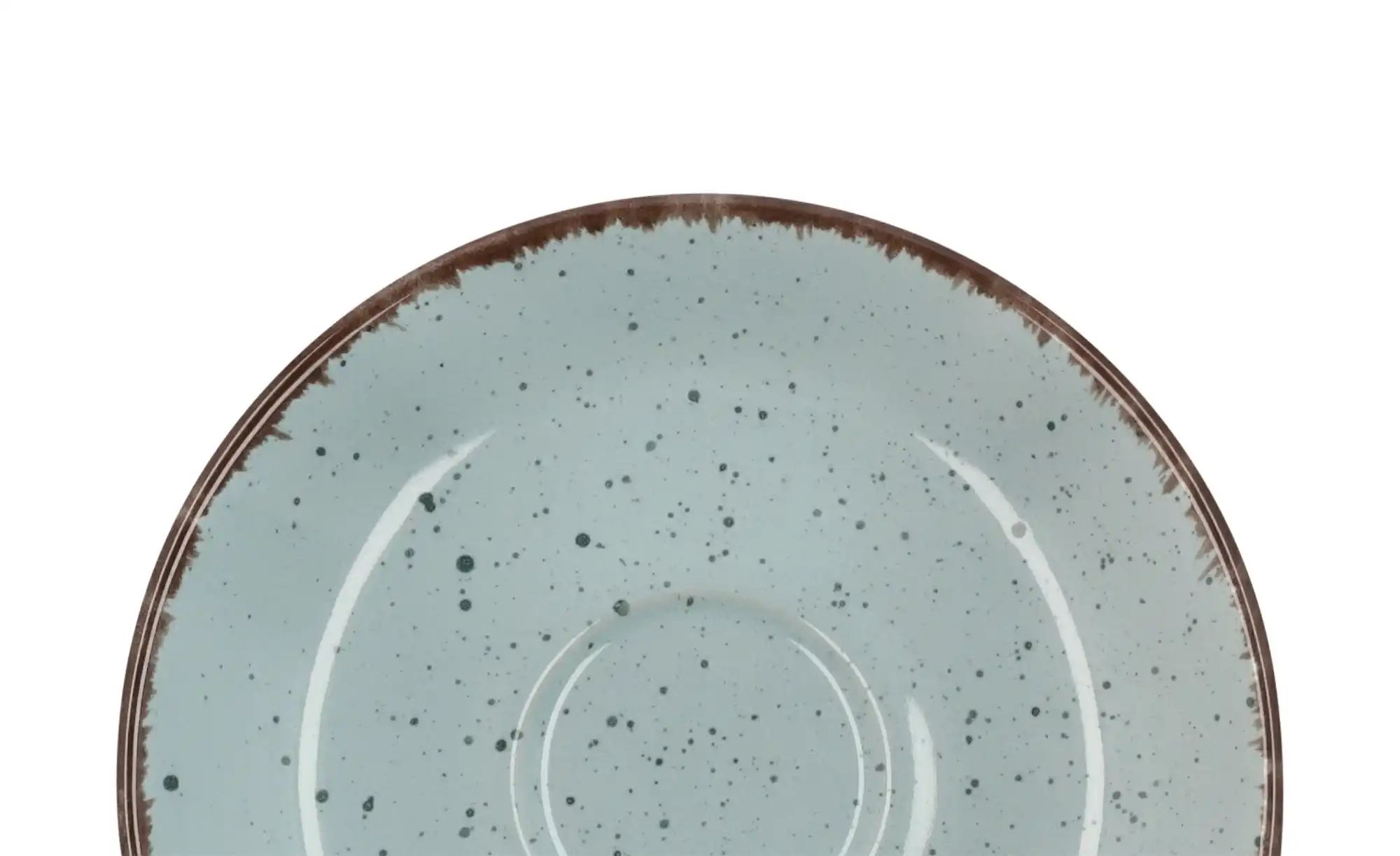 Peill+Putzler Espresso-Untertasse  Siena ¦ türkis/petrol ¦ Steinzeug/Steing günstig online kaufen