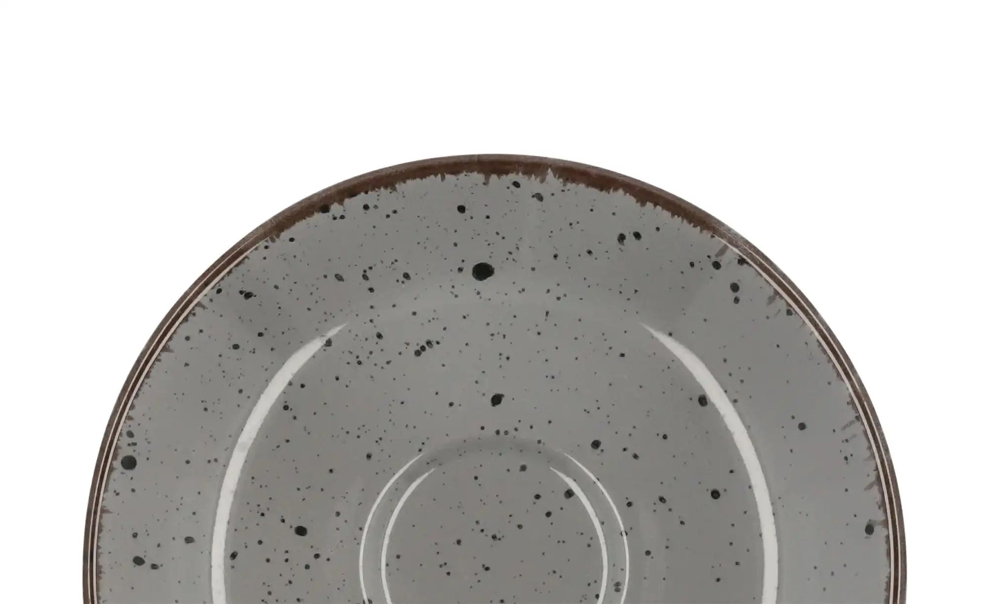 Peill+Putzler Espresso-Untertasse  Siena ¦ grau ¦ Steinzeug/Steingut Ø: 11. günstig online kaufen