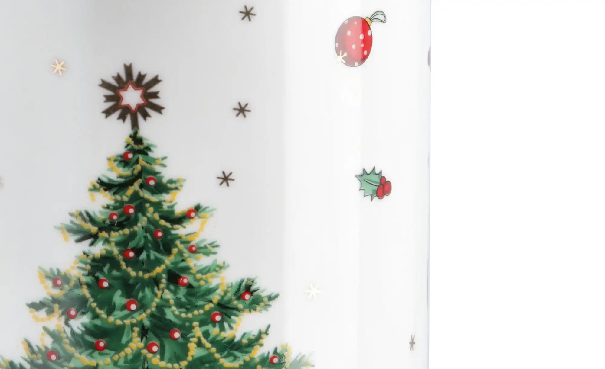 Peill+Putzler Keksdose Weihnachtsgeschirr Santa ¦ weiß ¦ Porzellan ¦ Maße ( günstig online kaufen