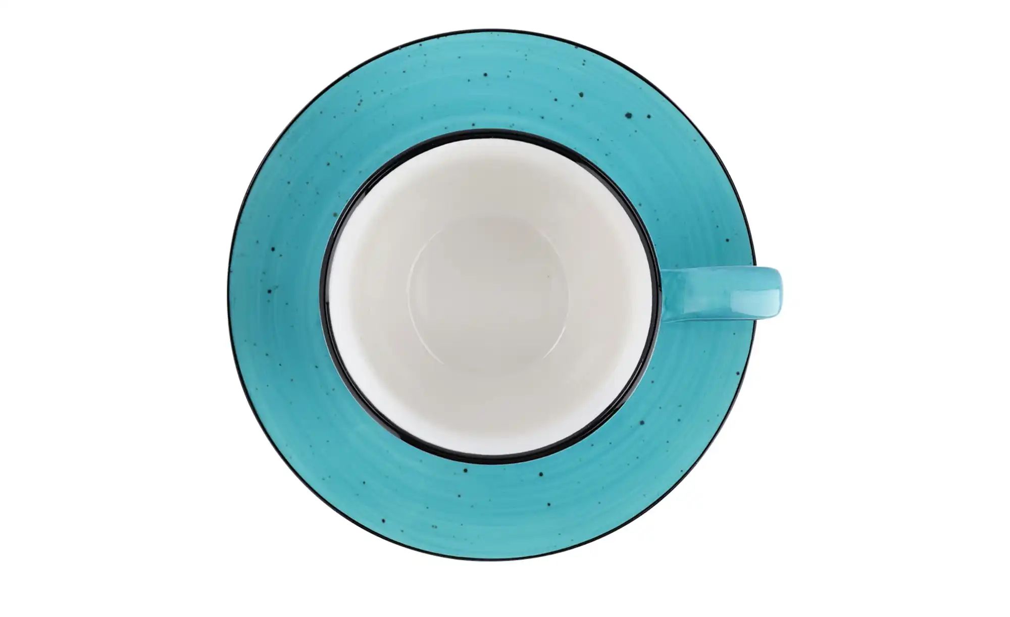 Peill+Putzler Kaffeetasse  Genua ¦ blau ¦ Maße (cm): H: 7,8  Ø: 8.2 Geschir günstig online kaufen