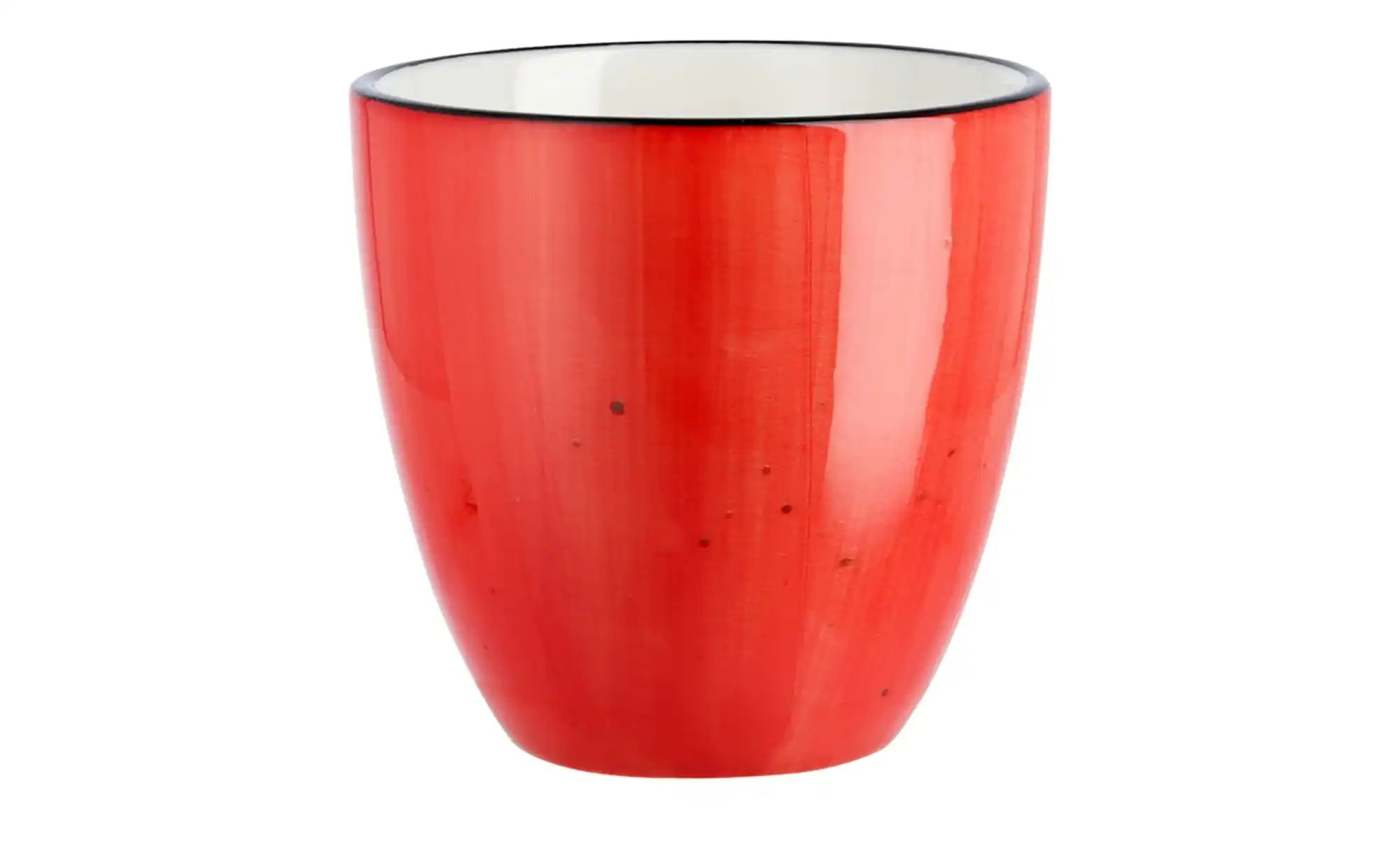 Peill+Putzler Kaffeetasse  Genua ¦ rot ¦ Maße (cm): H: 7,8  Ø: 8.2 Geschirr günstig online kaufen