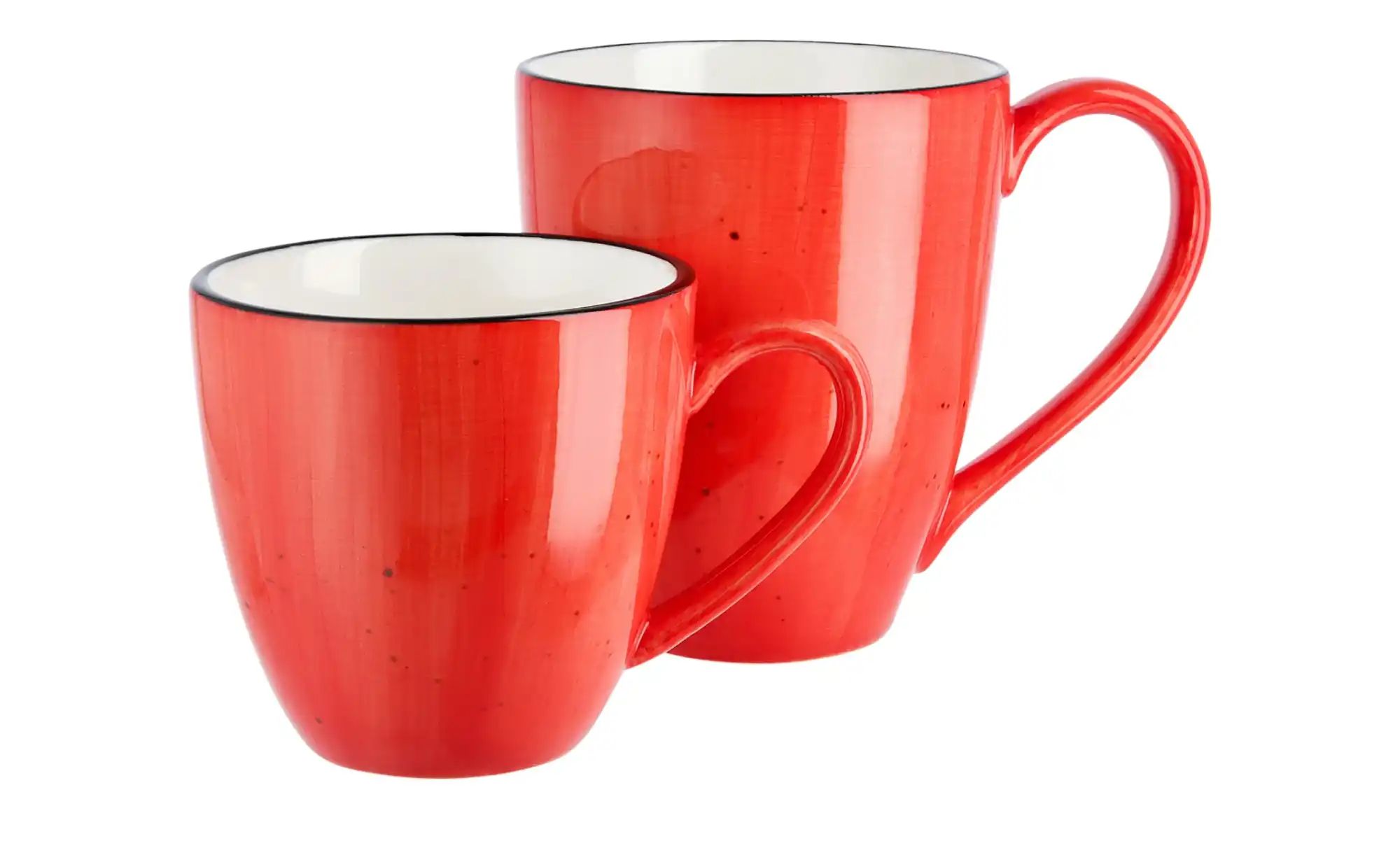 Thumbnail - Peill+Putzler Kaffeebecher Genua ¦ rot ¦ Maße (cm): H: 10,5 Ø: 9 Geschirr > Becher - Höffner