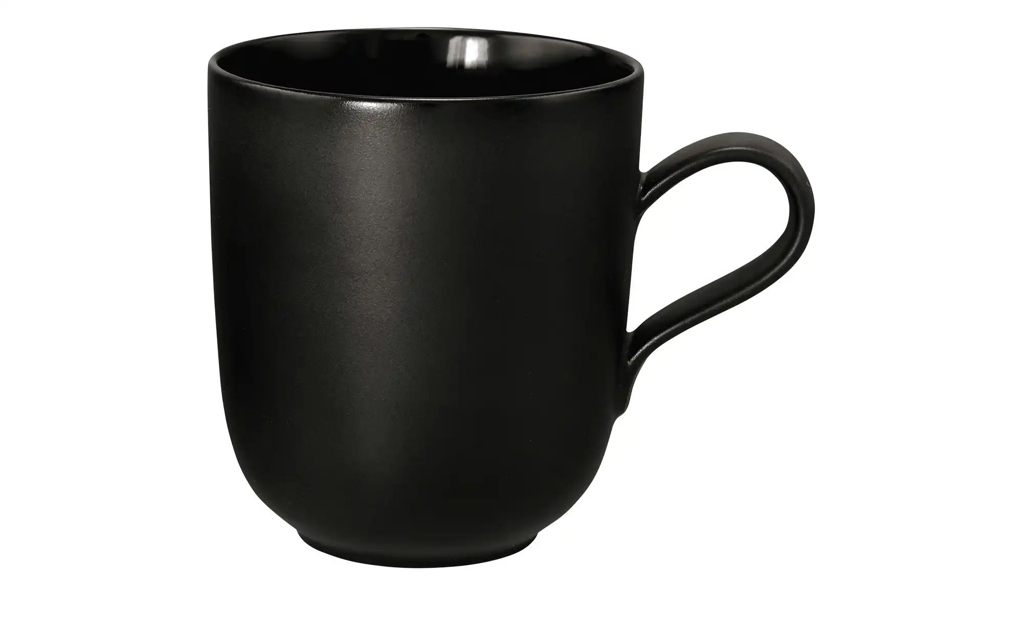 Seltmann Weiden Kaffeebecher  Liberty ¦ schwarz ¦ Porzellan Geschirr > Bech günstig online kaufen