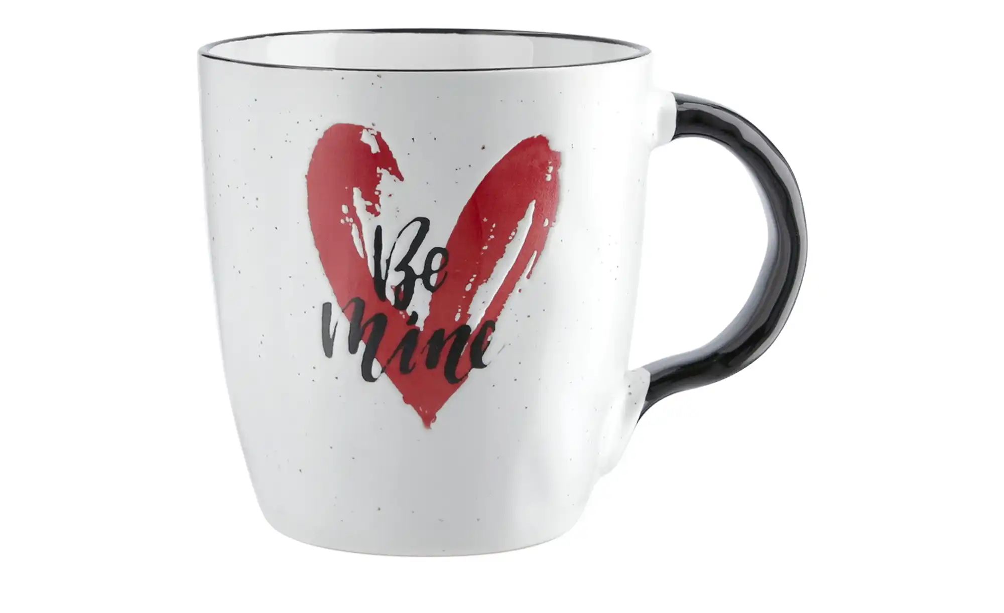 Peill+Putzler Kaffeebecher "Be Mine" ¦ weiß ¦ Maße (cm): H: 10,6  Ø: 9.8 Ge günstig online kaufen