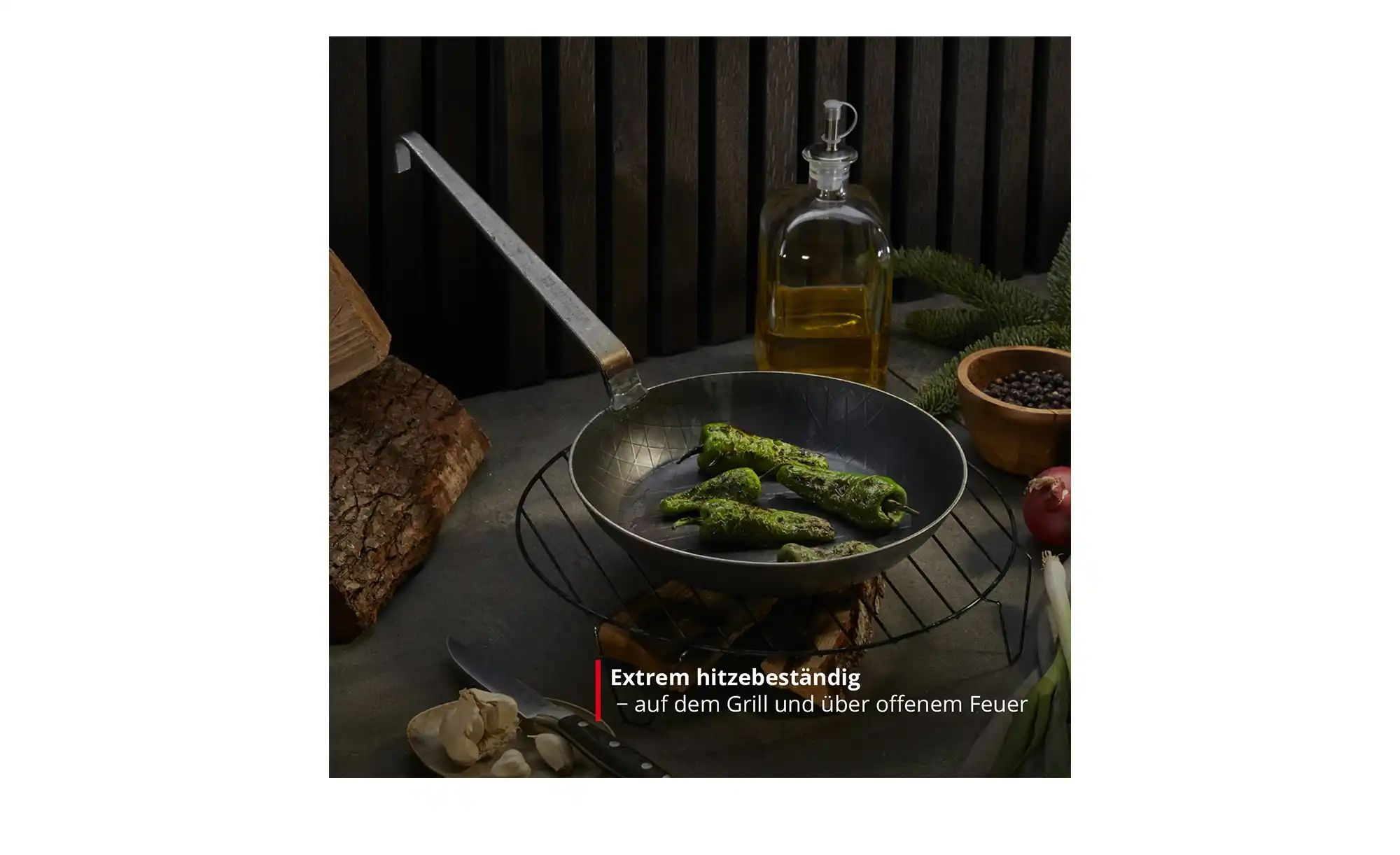 Thumbnail - Meisterkoch Bratpfanne 28cm FERRO ¦ grau Ø: 28 Töpfe & Pfannen & Zubehör > Pfannen > Bratpfannen - Höffner