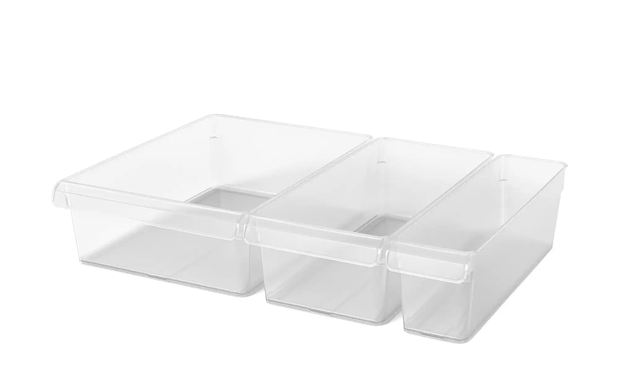 Rotho Kühlschrankorganizer-Set  Loft ¦ transparent/klar ¦ Kunststoff ¦ Maße günstig online kaufen