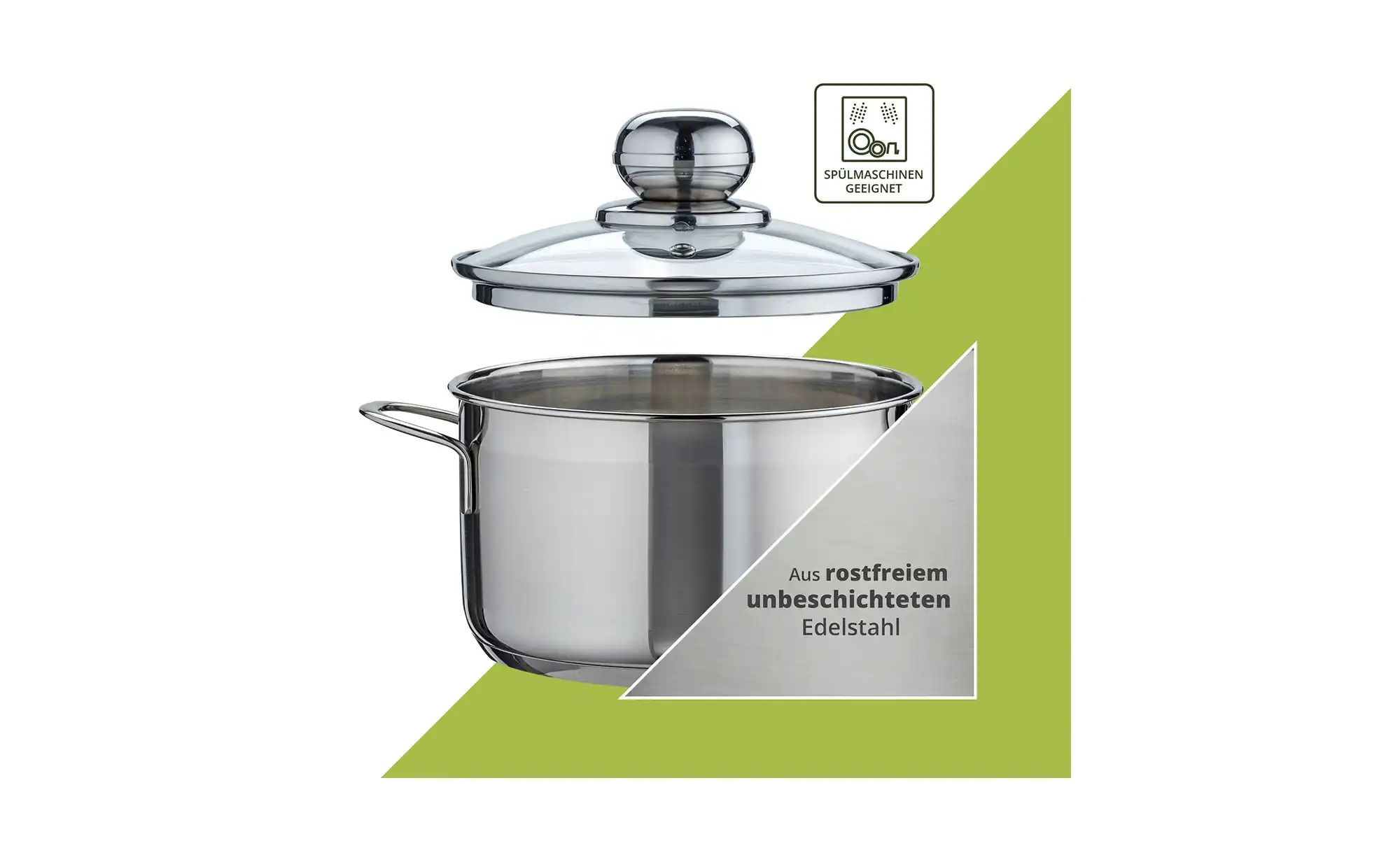 levelone Fleischtopf 16cm  Basic ¦ silber ¦ Edelstahl Ø: 16 Töpfe & Pfannen günstig online kaufen